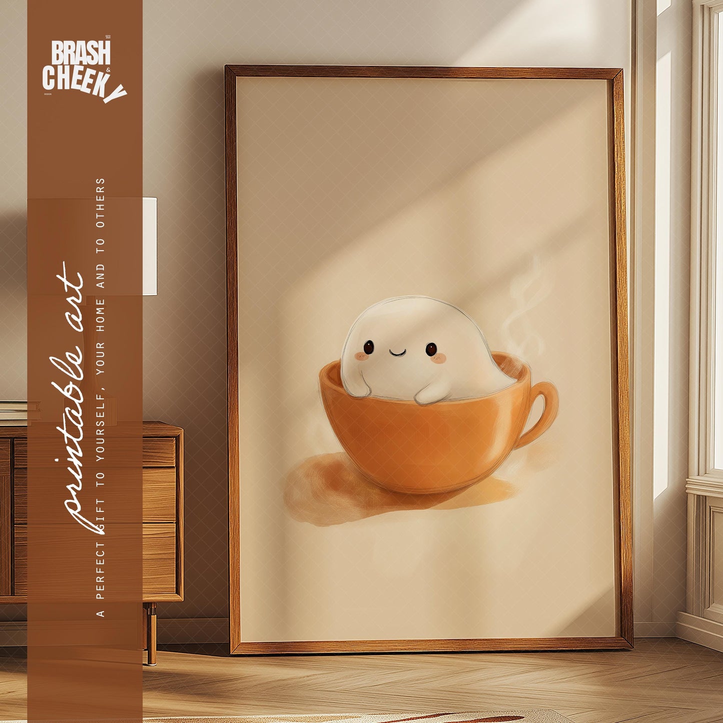 Cute Ghost Coffee Bar PRINTABLE