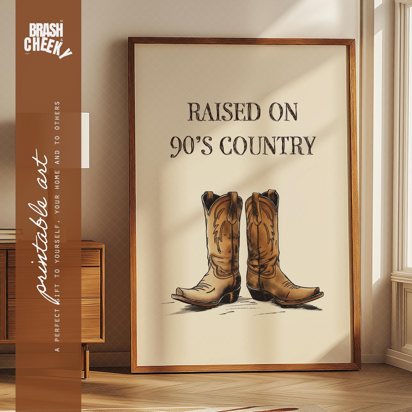 Raised On 90's Country PRINTABLE
