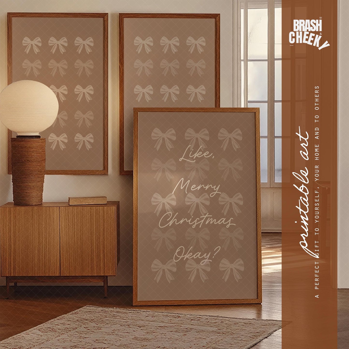 Cute "Like, Merry Christmas Okay?" PRINTABLE