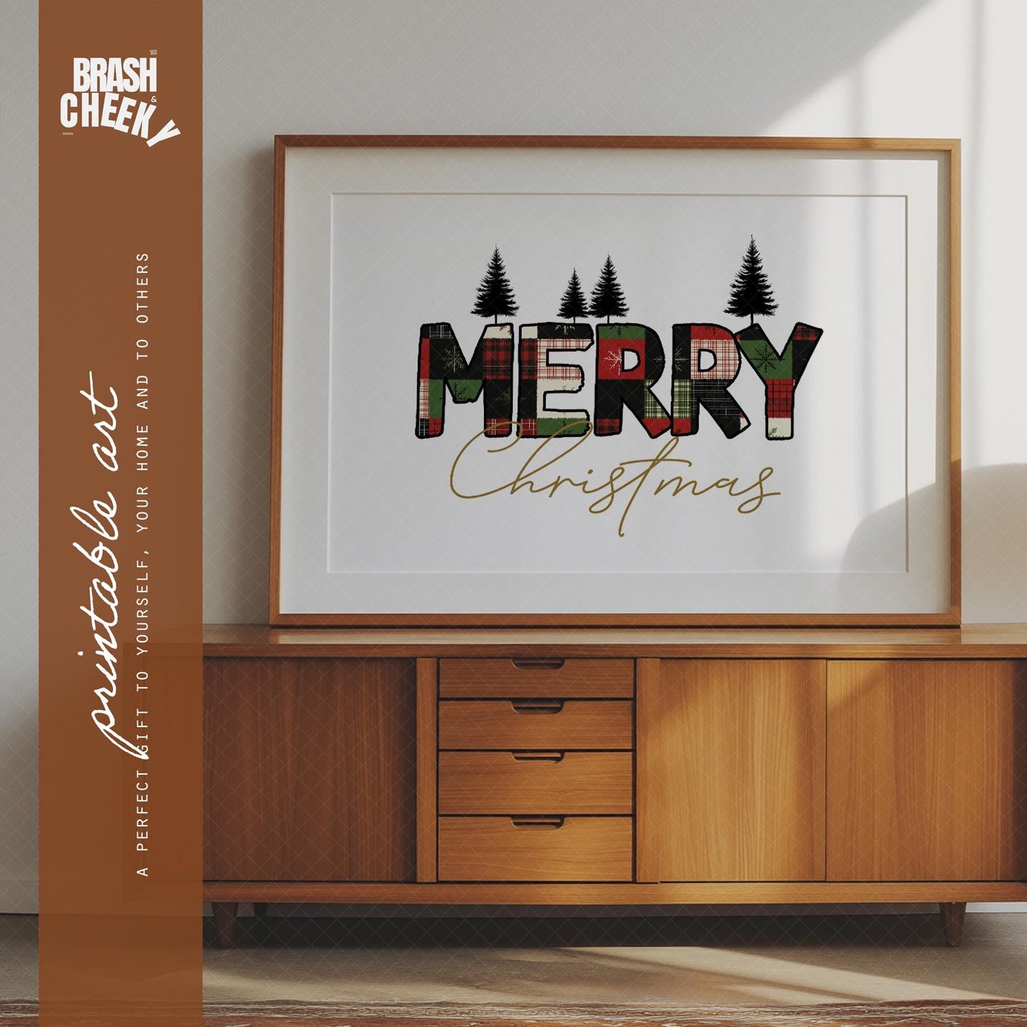 Merry Christmas Trees PRINTABLE