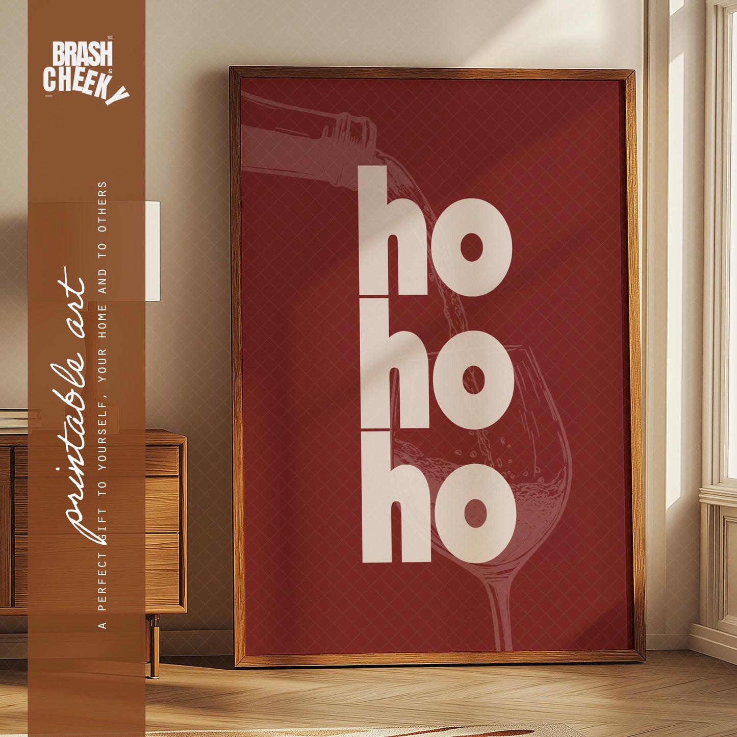 Ho Ho Ho Wine PRINTABLE