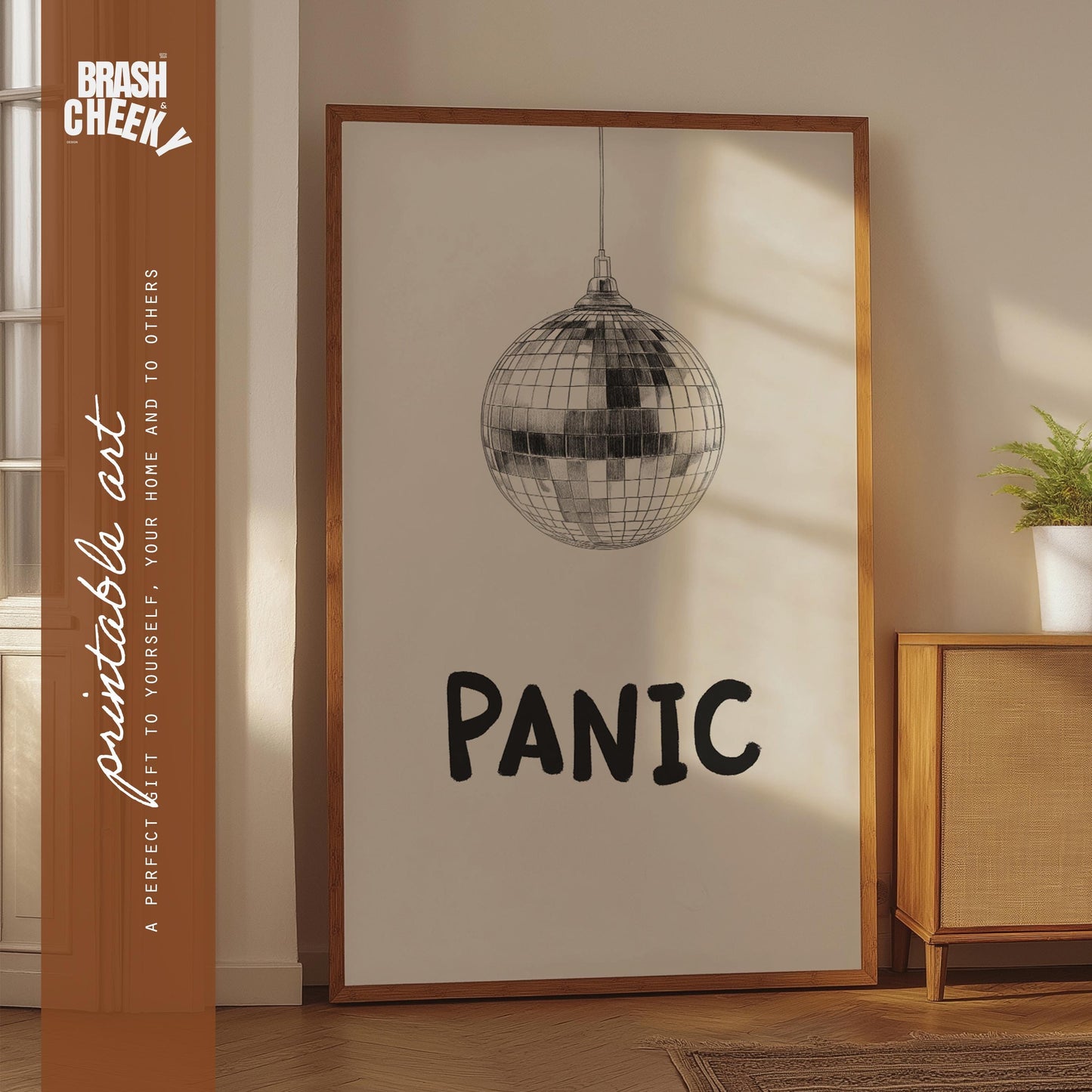 Disco Ball Panic PRINTABLE