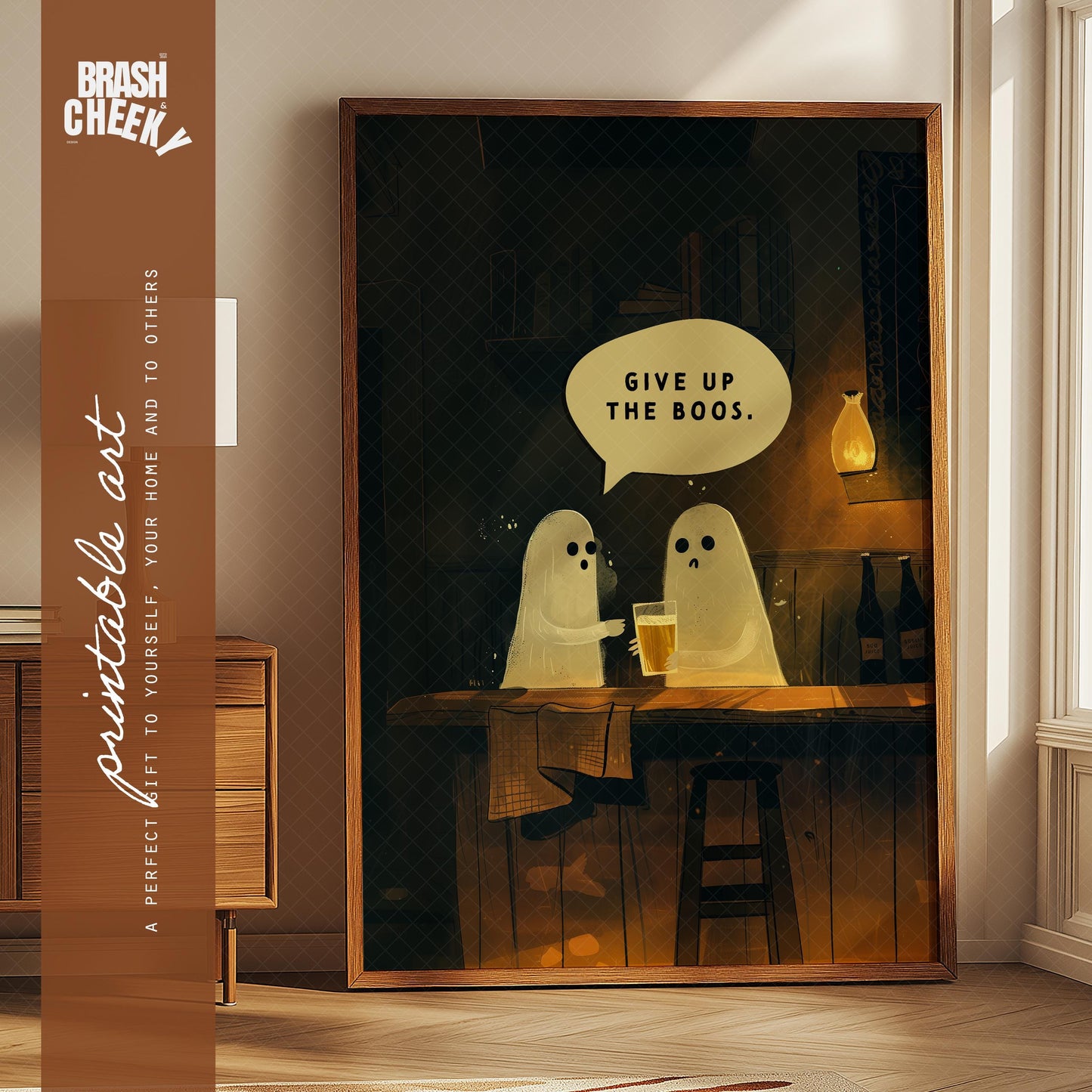 Give Up The Boos Ghost PRINTABLE