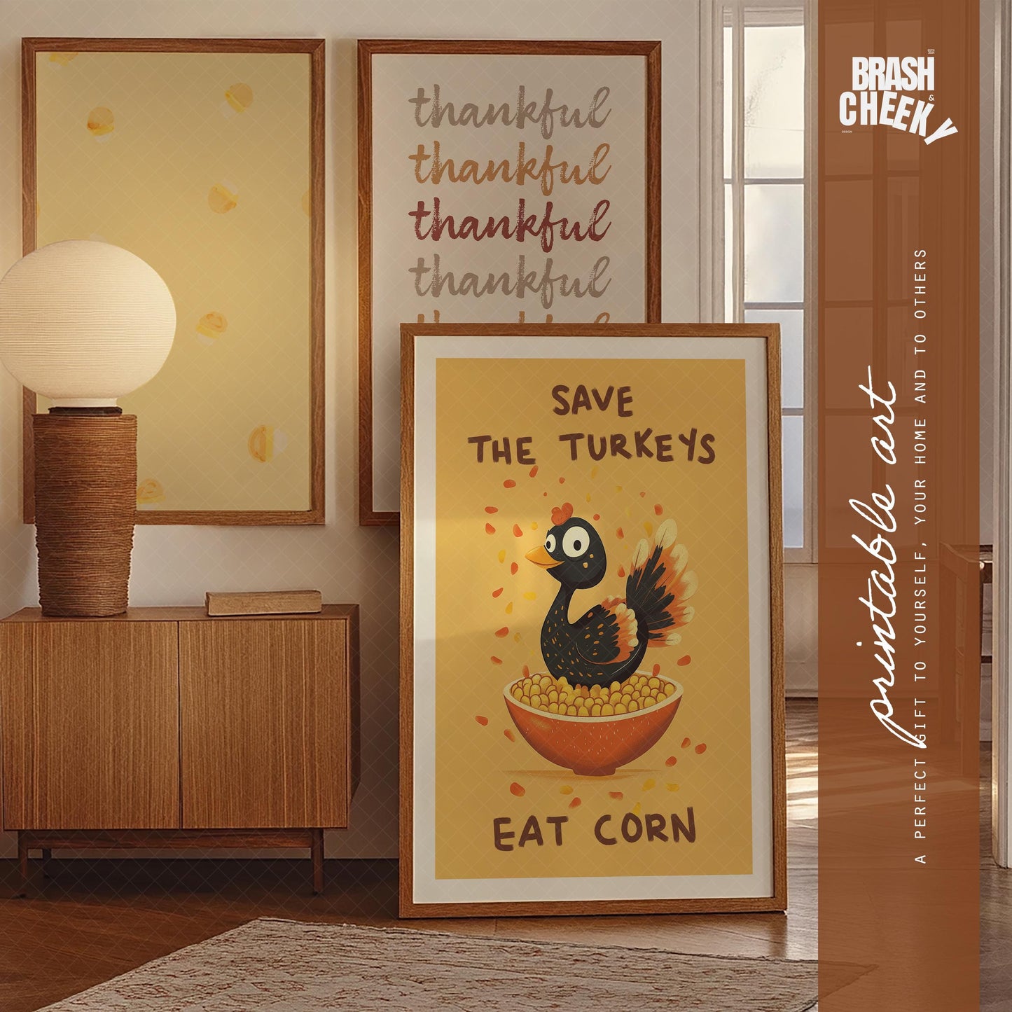Save the Turkeys Eat Corn PRINTABLE