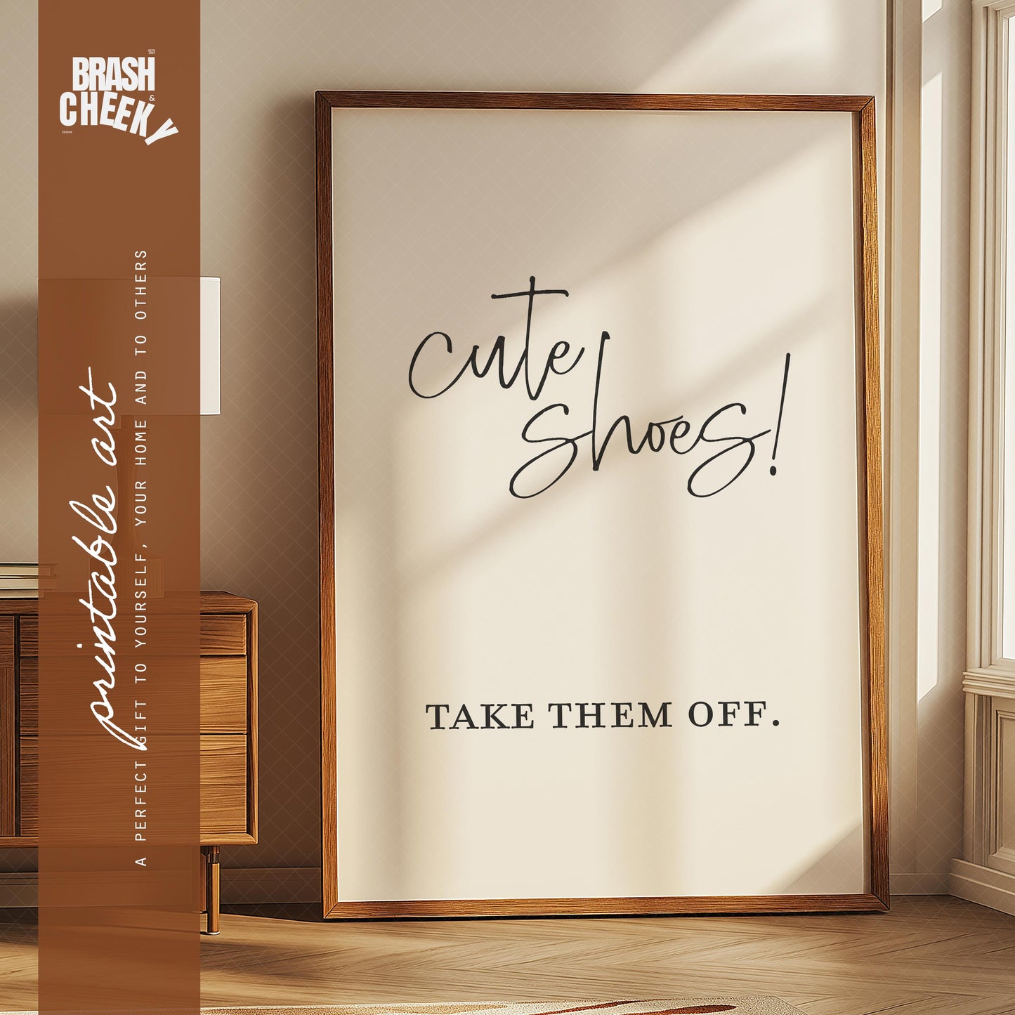 Cute Shoes Take Them Off PRINTABLE