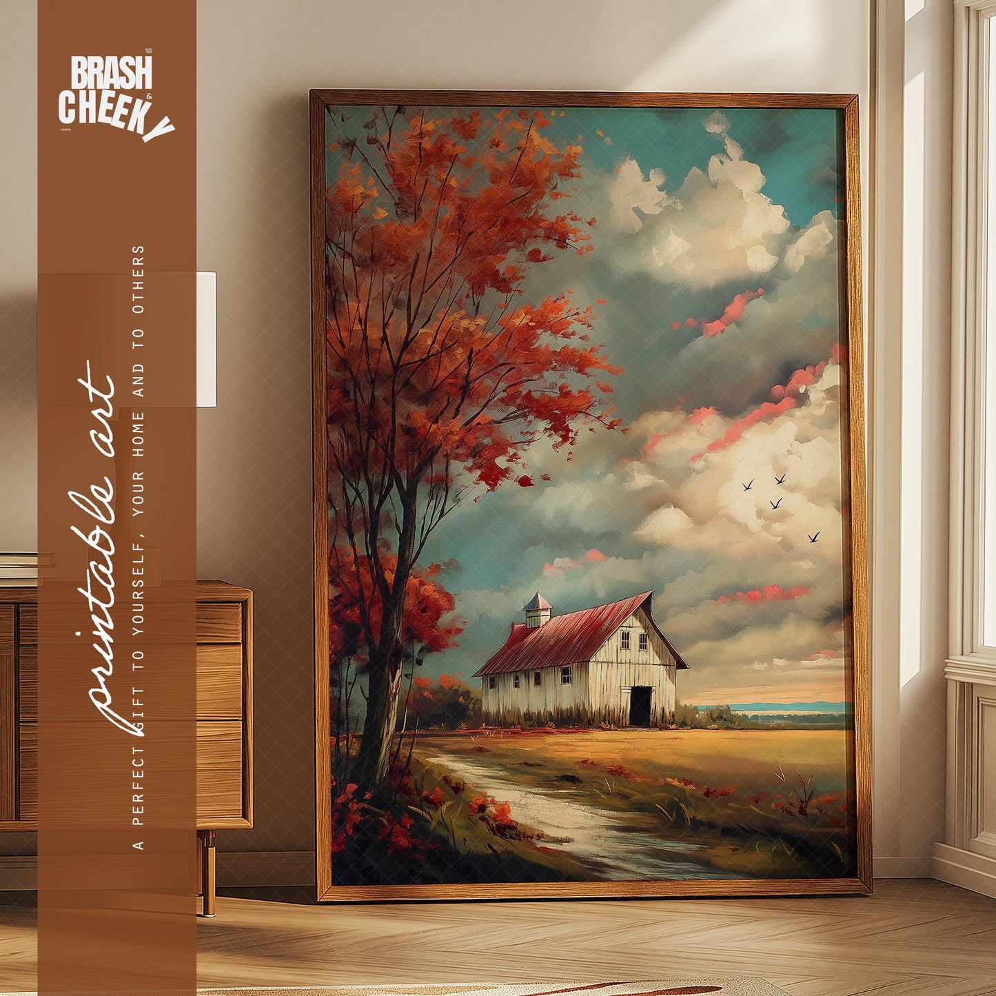 Old Barn Fall Stroll PRINTABLE