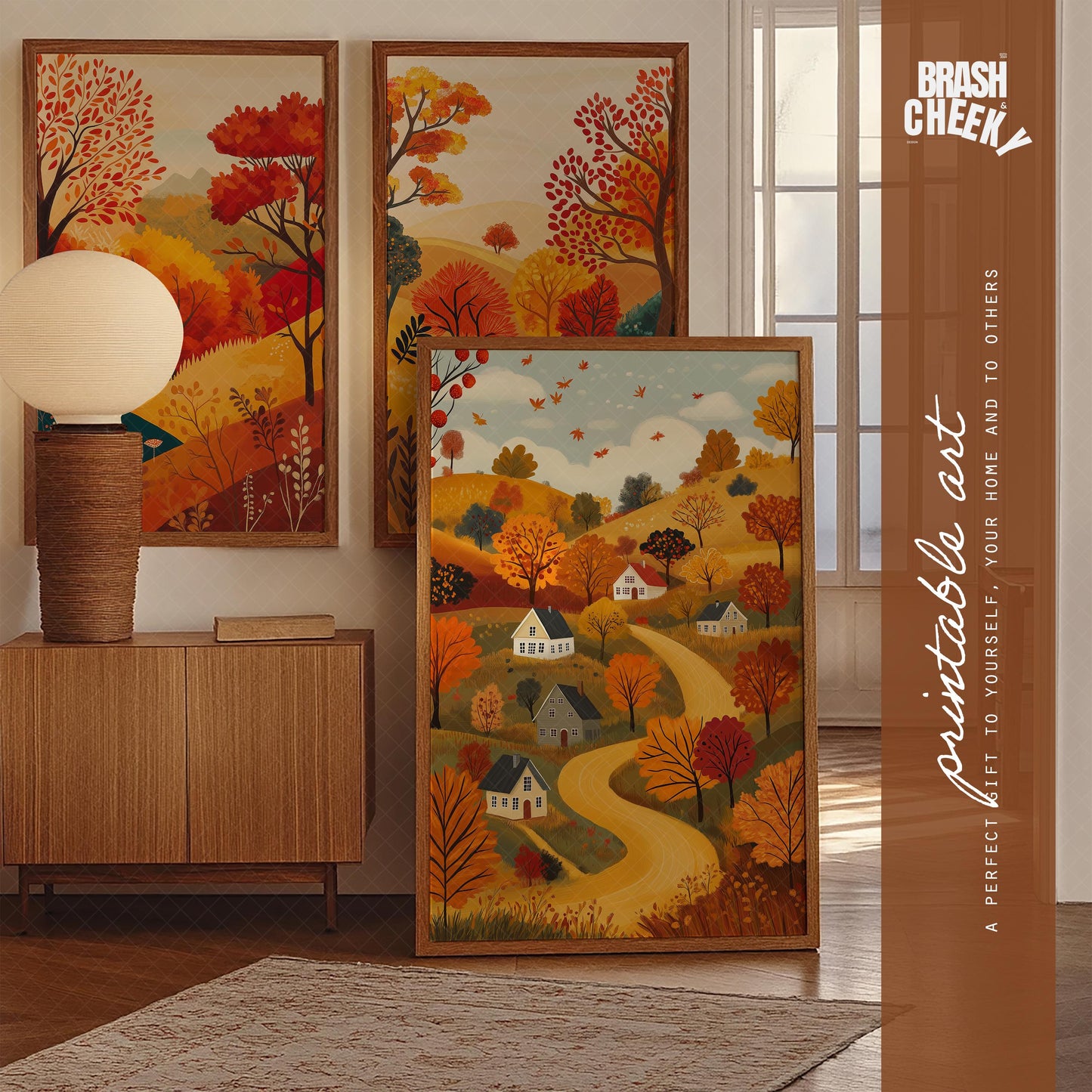 Fall Folk Art PRINTABLES