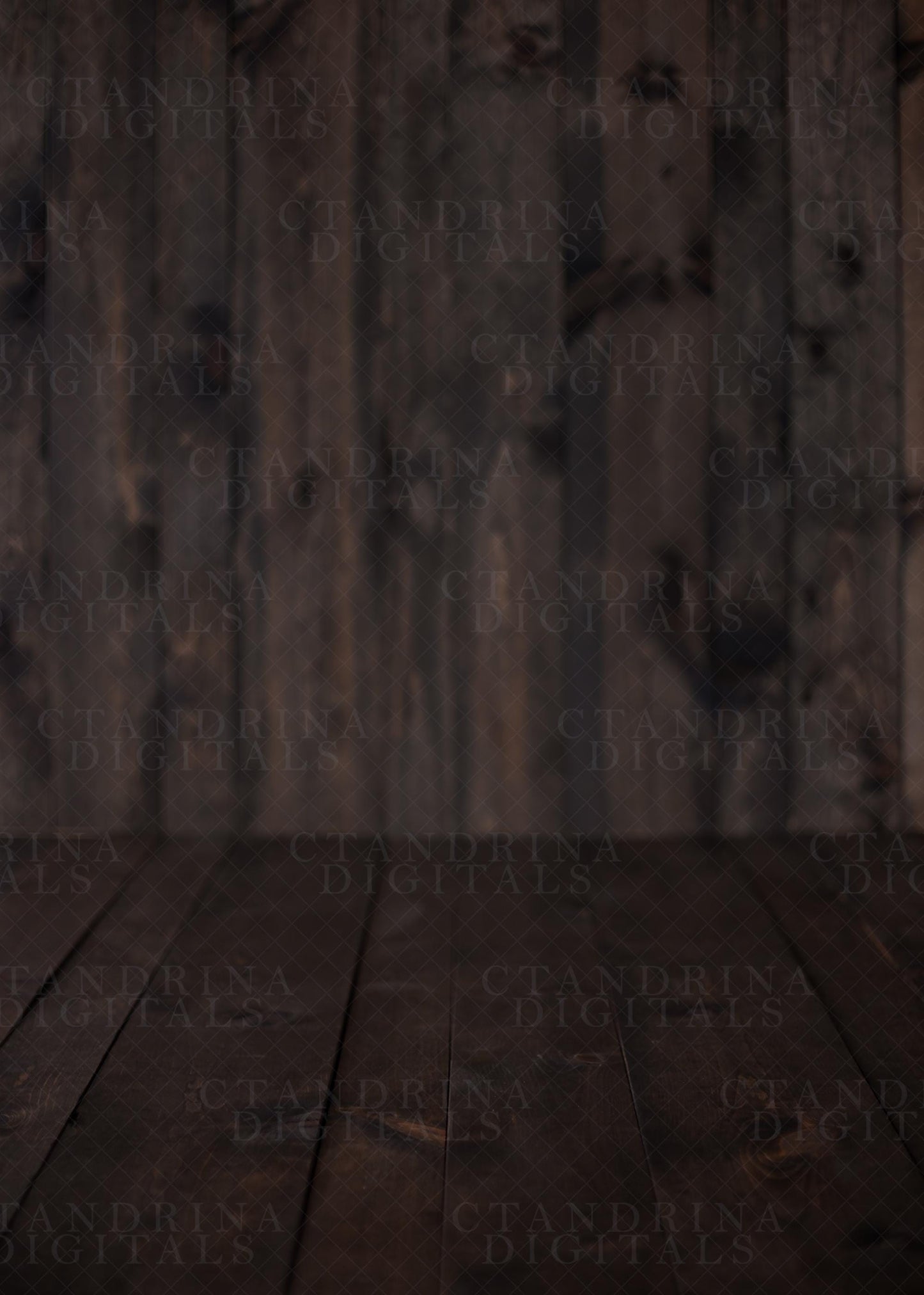 Real Dark Wood Digital Backdrop