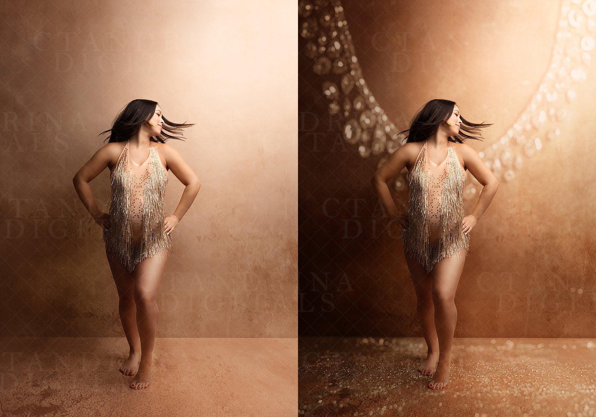 Soft Focused Jewel Digital Backdrops, Jewelry Canvas Digital Background, Maternity Digital Backdrops, Blurred Gem Backdrops for Photoshop