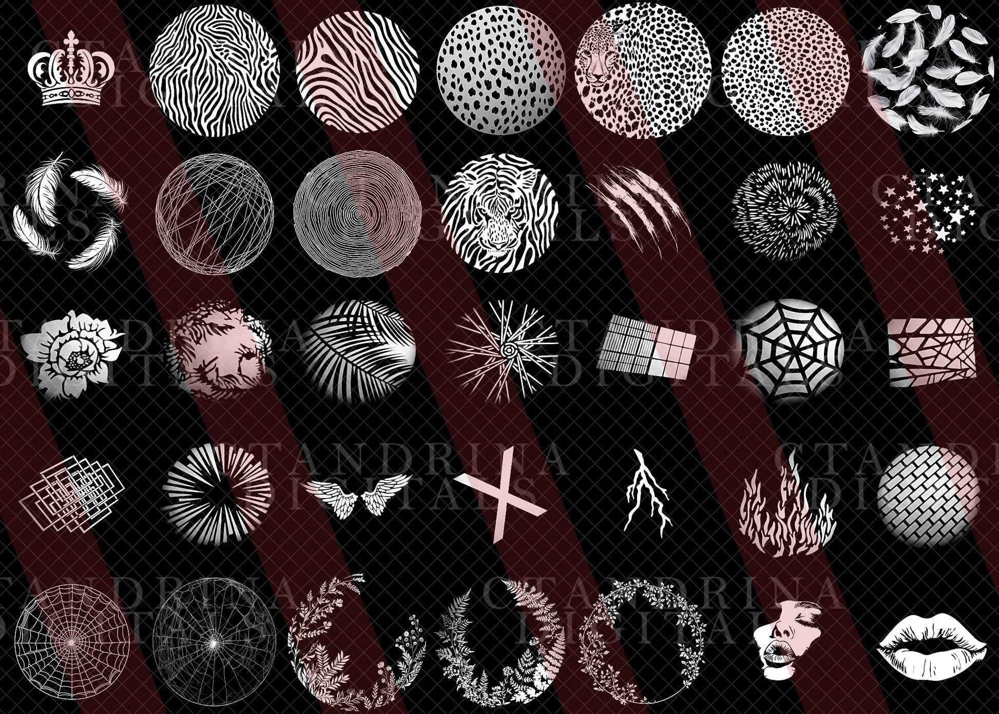 Snoot and Shape Digital Backdrop Overlays, Maternity Backdrop Overlays, Digital Overlays With Tutorial, High Quality GOBO Overlays Vol. 2