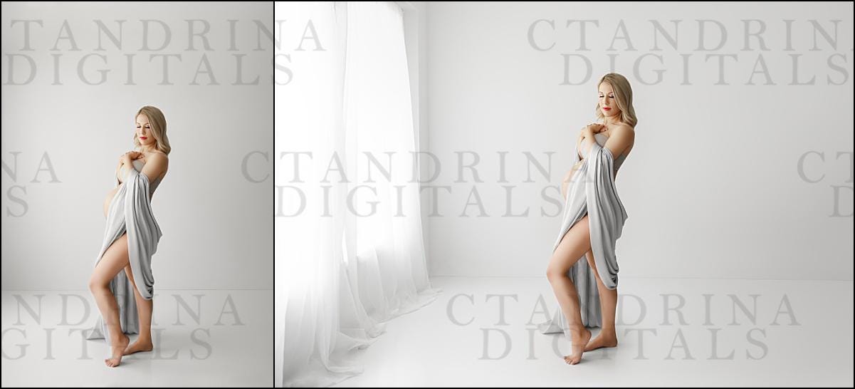 Window Light Digital Backdrop, Studio Window Light Background, Light Wall Digital Backdrop, Real Window Digital Backdrop for Photoshop