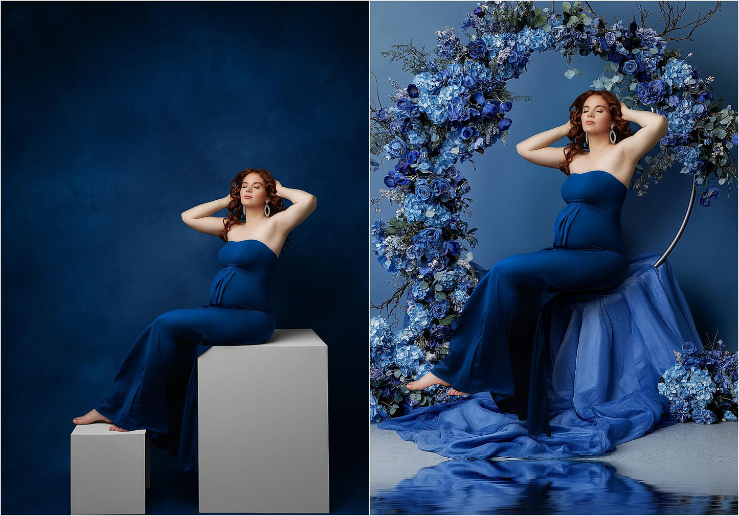 Floral Hoop Swings & Seats Digital Backdrops, Maternity Digital Backdrops, Digital Backgrounds w/ Tutorial, Digital Backdrops for Photoshop