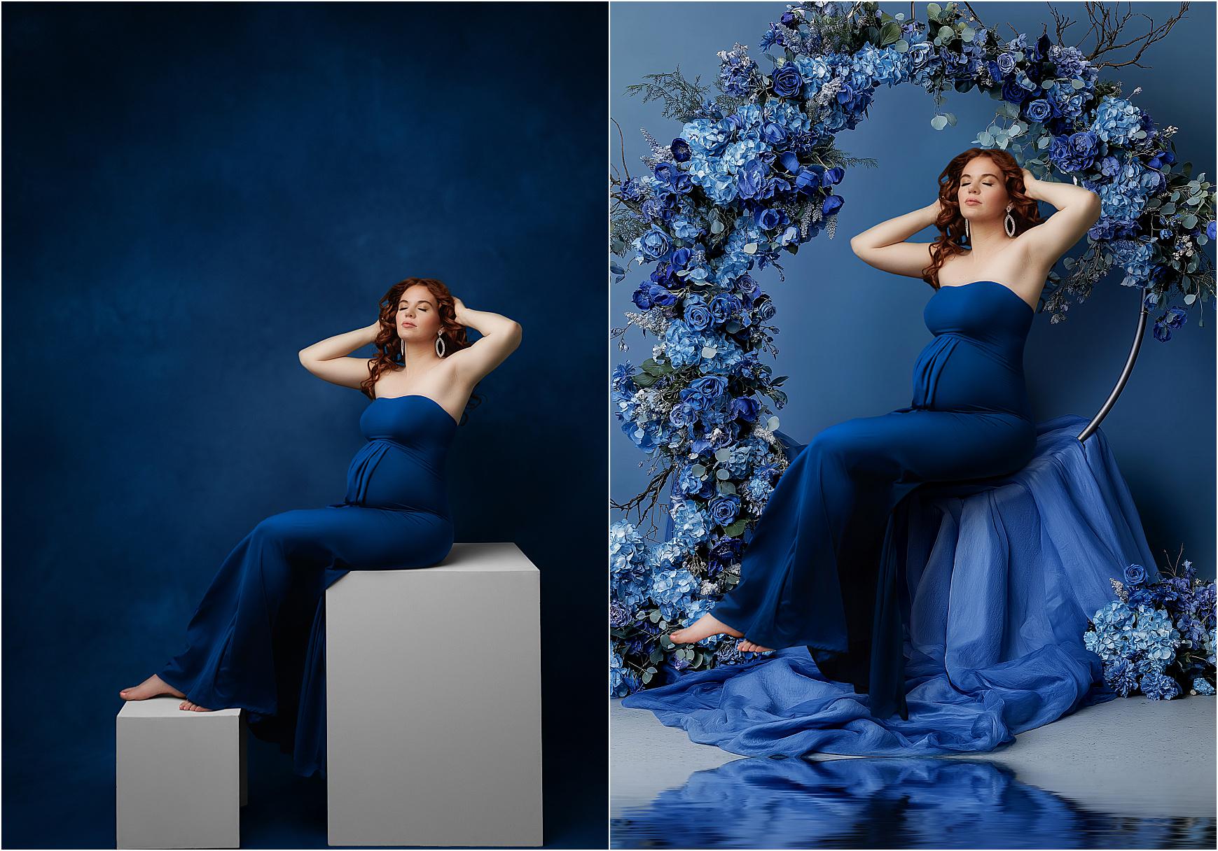 Floral Hoop Swings & Seats Digital Backdrops, Maternity Digital Backdrops, Digital Backgrounds w/ Tutorial, Digital Backdrops for Photoshop