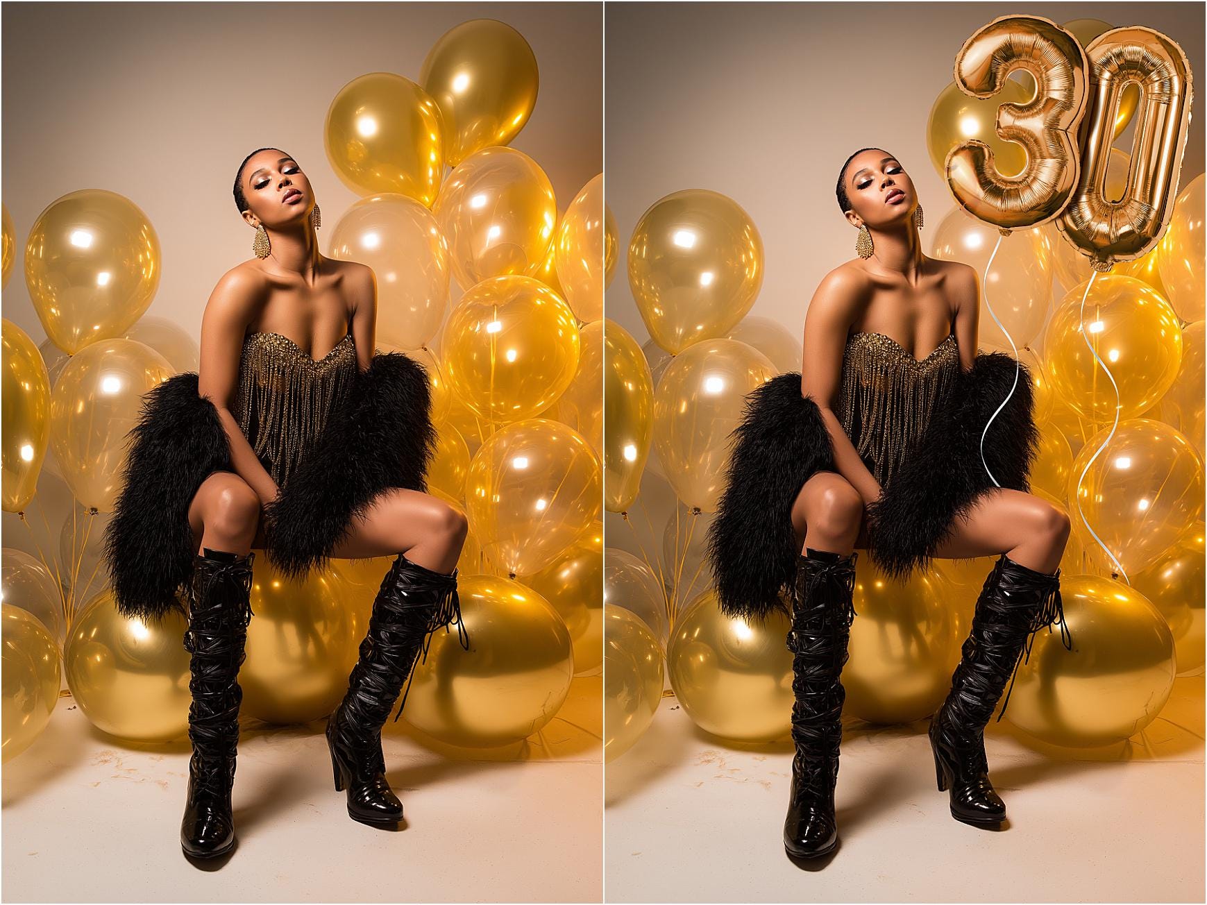 Foil Balloon PNG Digital Backdrop Overlays, Alphabet Foil Balloons, Number Foil Balloons, Cake Smash Foil Balloon, Milestone Session Overlay