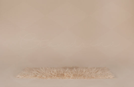 Fur Rug Digital Backdrop, Sitter Session Digital Backdrop, Portrait Photography Digital Background, Neutral Child Backdrop for Photoshop