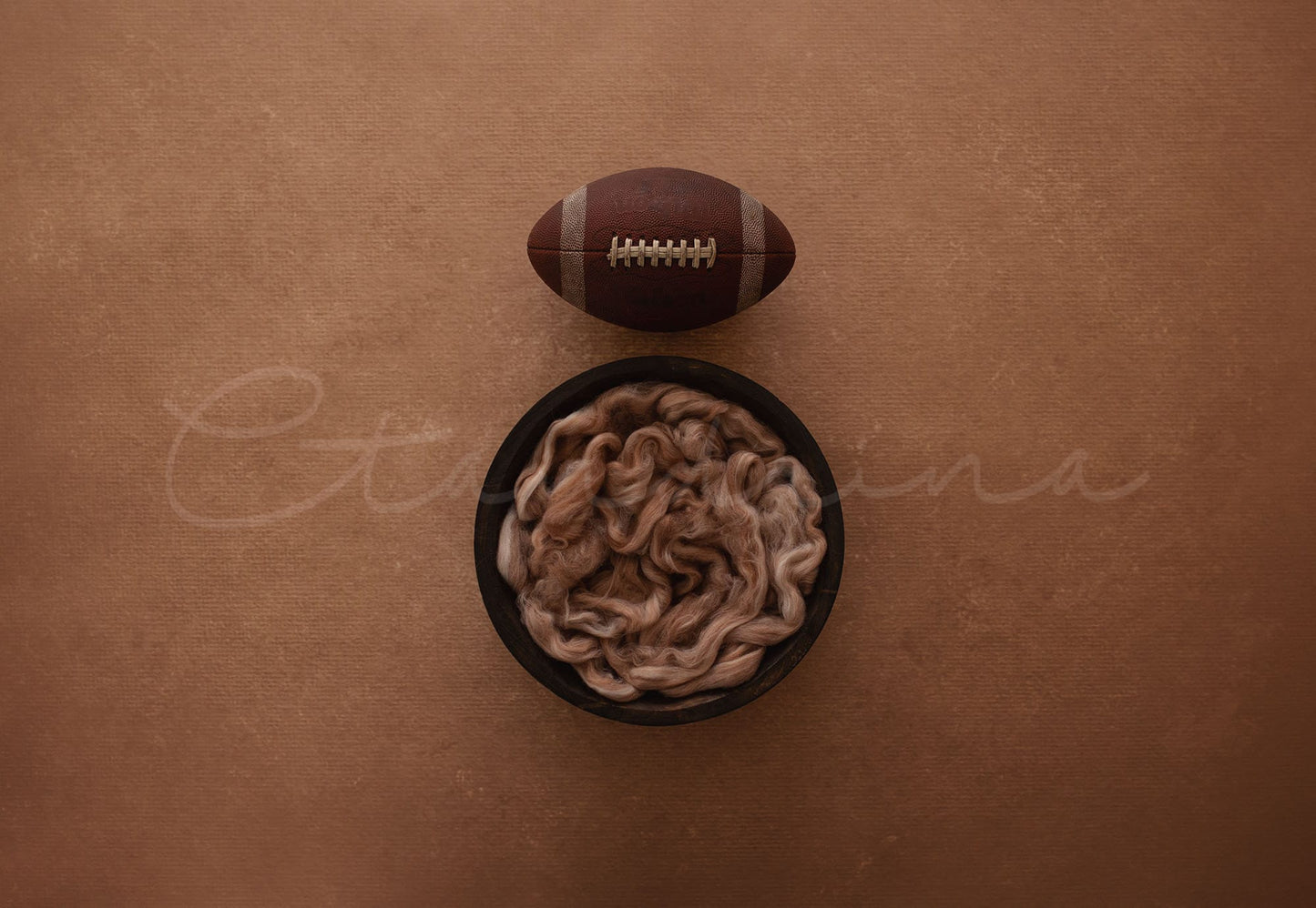 Football Newborn Digital Backdrop, Super Bowl Newborn Digital Backdrop, Fine Art Sports Digital Backdrops for Newborn Photography