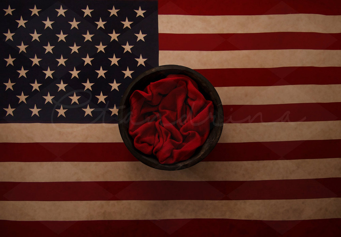 Flag Newborn Digital Backdrop, Fourth of July, Veterans Day, Memorial Day, American Flag Baby Background, Flag Backdrop for Photoshop