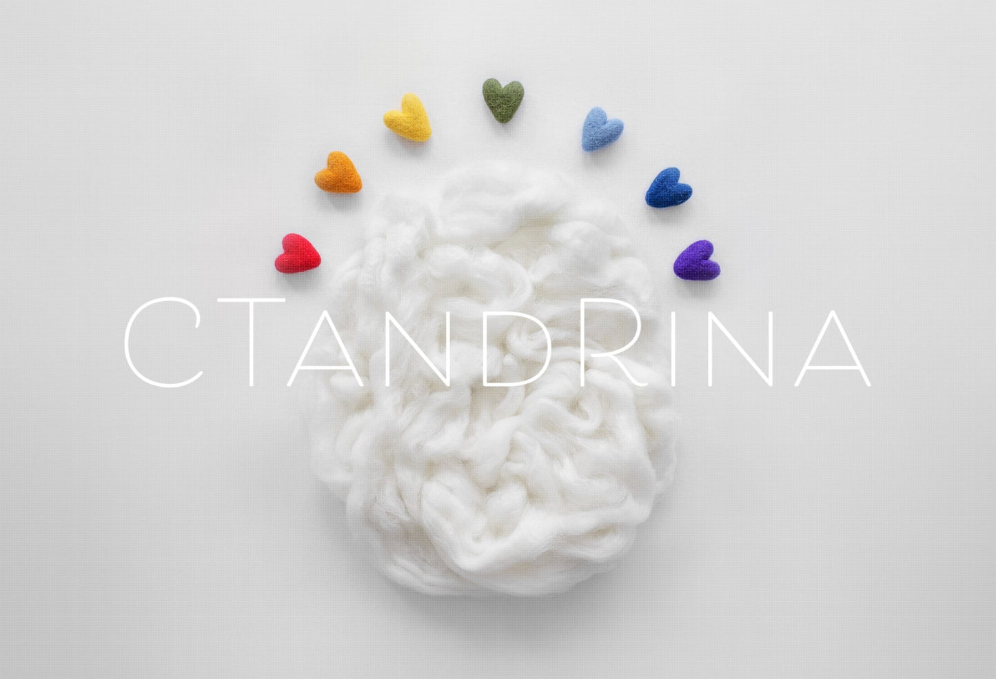 Rainbow Newborn Digital Backdrop, Rainbow Baby Newborn Digital Background, Spring Baby Backdrop, Cloud and Rainbow Backdrop for Photoshop