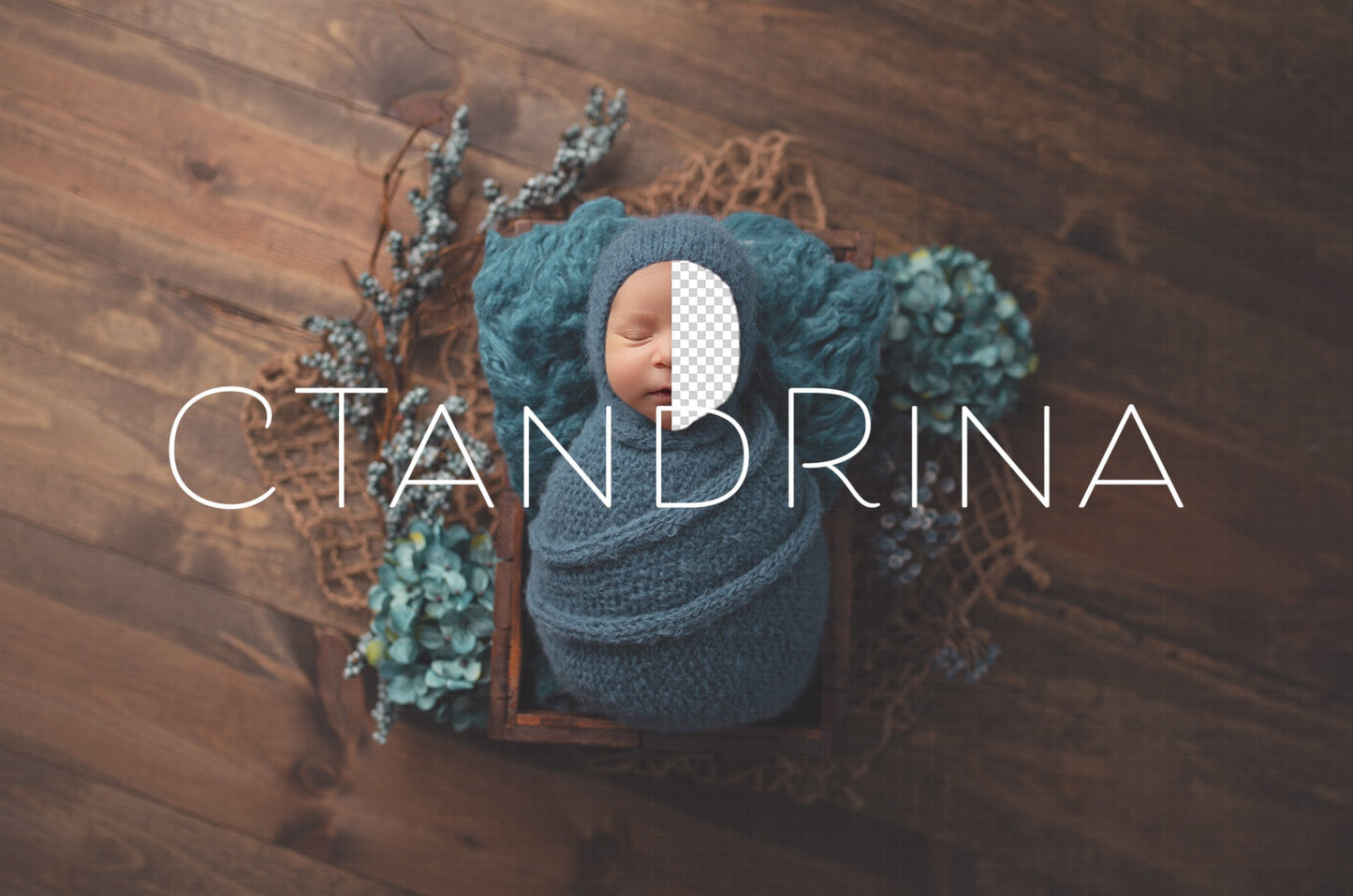 Newborn Digital Backdrop, Blue Floral Arrangement Newborn Digital Background, Flower Newborn Backdrop, Spring Newborn Photoshop Backgrounds