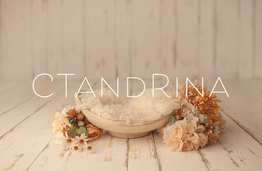 Fall Newborn Digital Backdrop, Autumn Newborn Digital Background, Beautiful Orange and Beige Fall Pumpkin Digital Backdrop for Photoshop