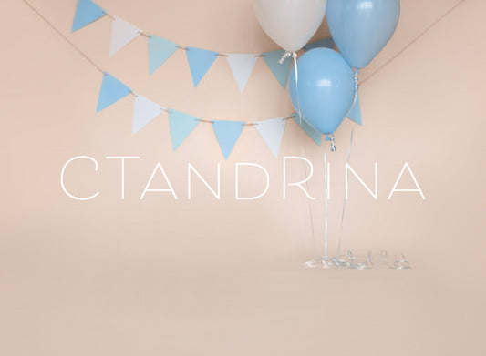 Blue Banner and Balloon Digital Backdrop, Smash Cake Digital Backdrop, Boy Birthday Digital Backdrop, Digital Backdrops for Photoshop!