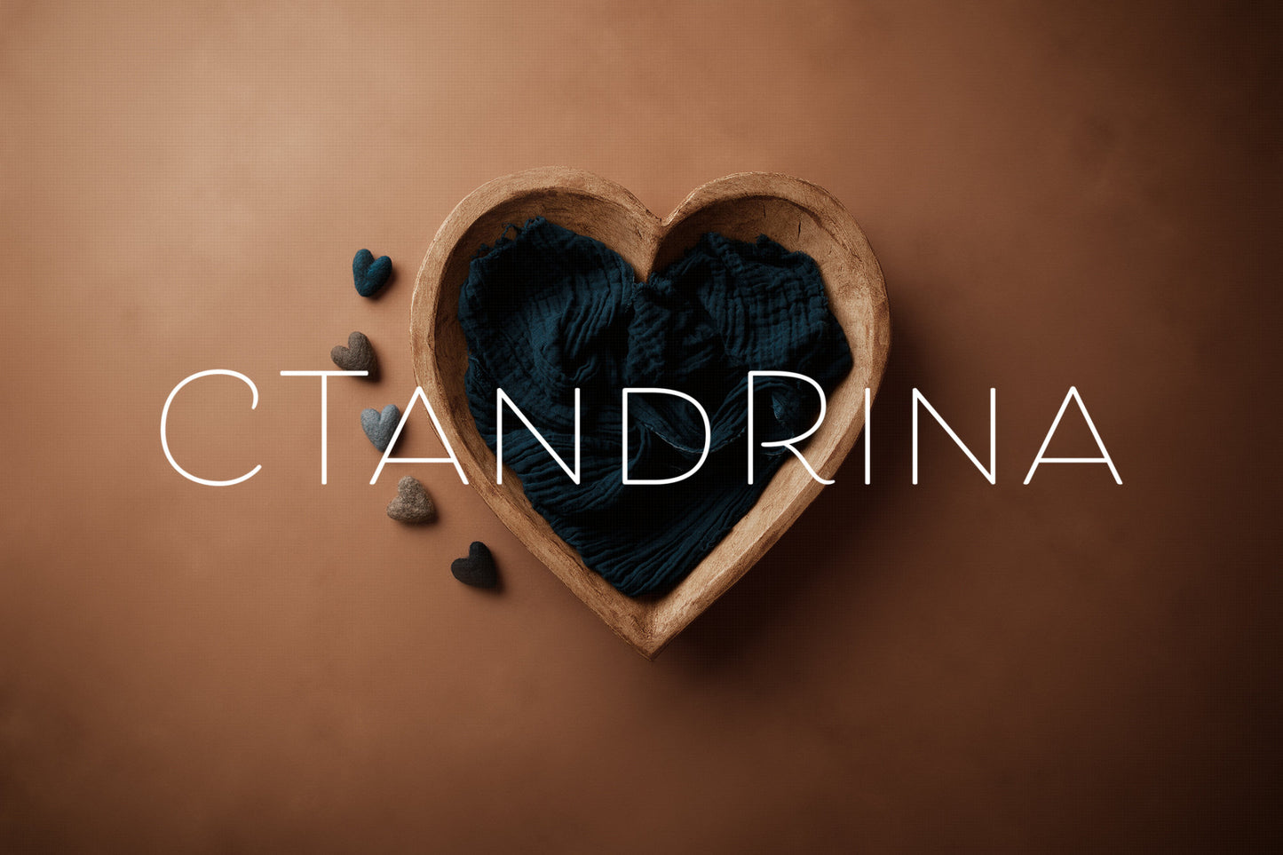 Newborn Digital Backdrop, Newborn Boy Backdrops, Blue heart Bowl Digital Background, Felt Hearts Heart Bowl Newborn Backdrop for Photoshop