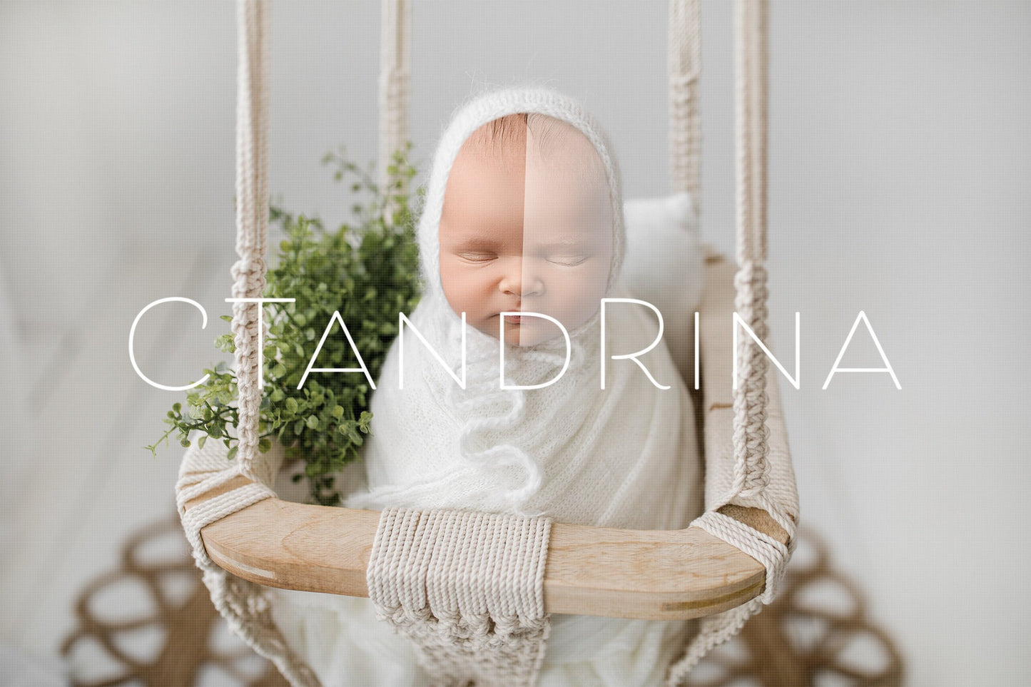 Macrame Swing Newborn Digital Backdrop, Newborn Swing Digital Background, PNG Face Insert Digital Backdrop, Boho Newborn Photoshop Backdrop