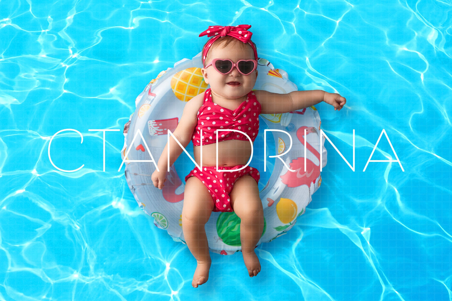 Pool Floatie Digital Backdrop, Newborn Pool Float Digital Background, Baby Pool Floatie, Summer Newborn Digital Backdrops, Pool Baby Digital