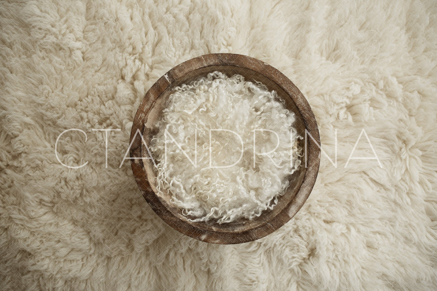 Cream Flokati and Wool Newborn Digital Backdrop, Minimal Newborn Digital Backdrops for Newborn Boy/Girl, Newborn Backdrops for Photoshop