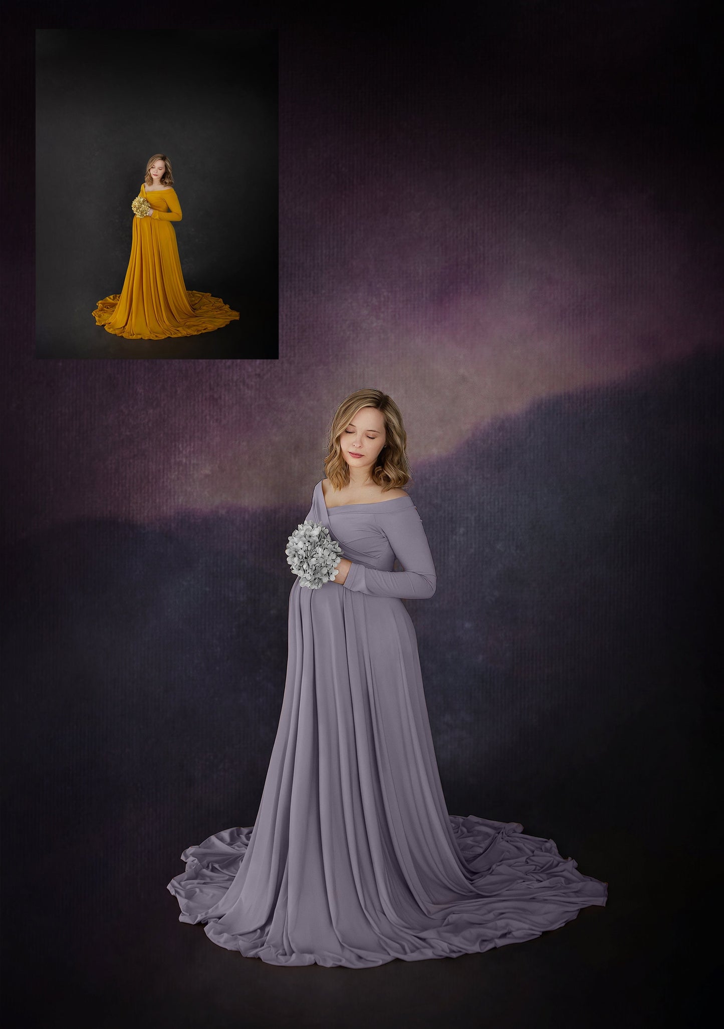 Maternity Overlays for Photoshop, Studio Backdrop Overlays, Winter Inspired Textures for Photoshop, Studio Maternity Digital Backdrops