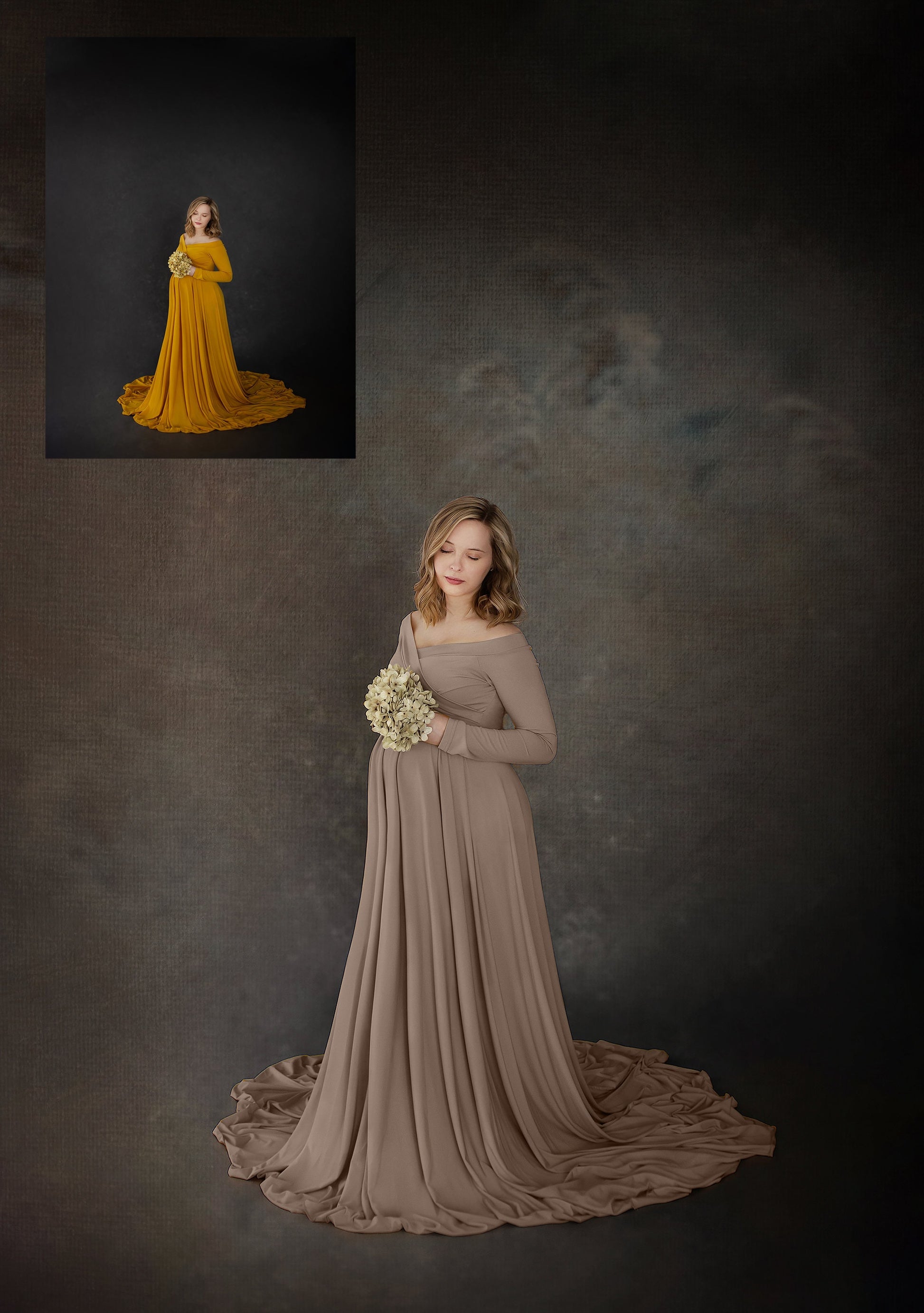 Maternity Overlays for Photoshop, Studio Backdrop Overlays, Winter Inspired Textures for Photoshop, Studio Maternity Digital Backdrops