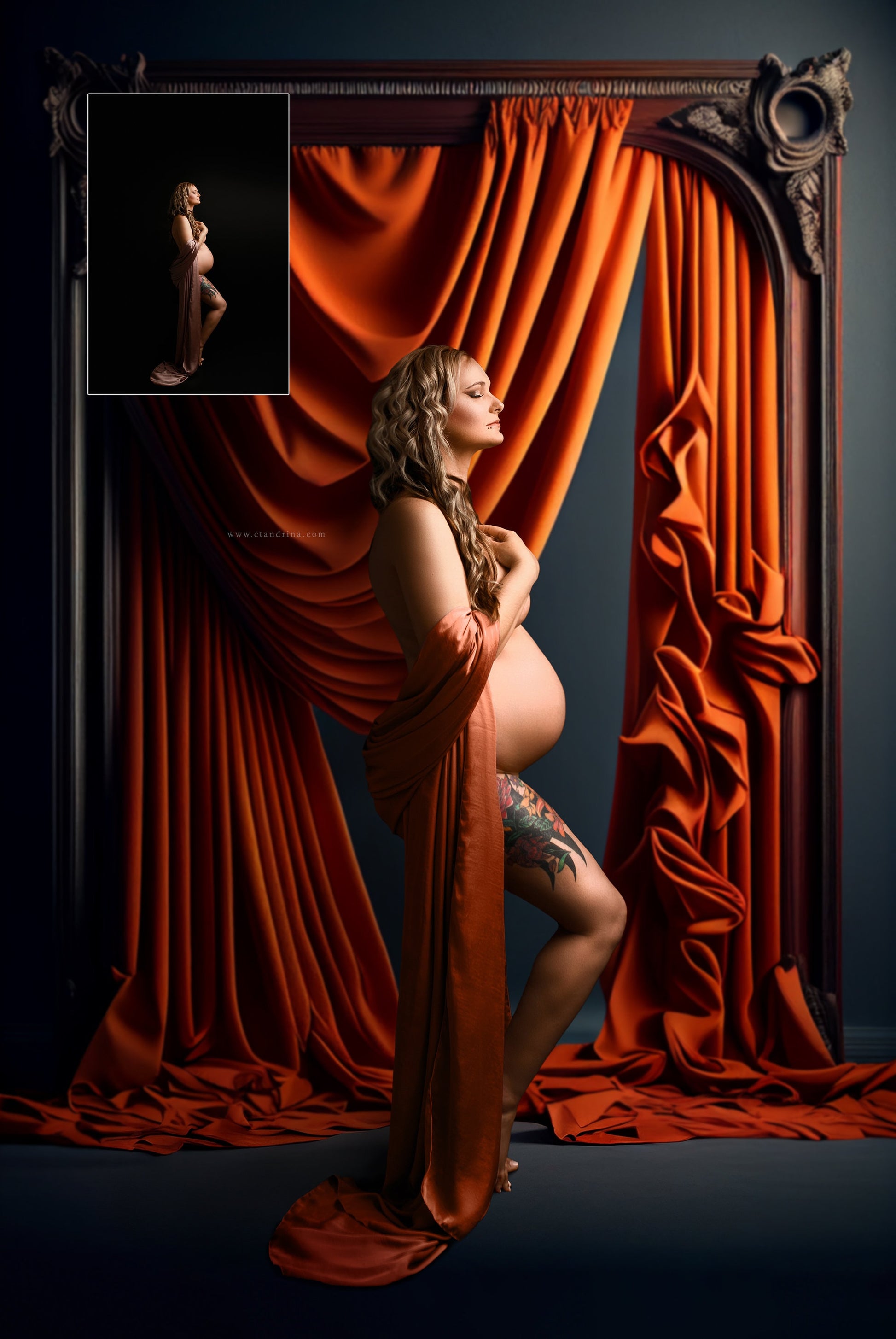 maternity digital backdrop, maternity backdrop overlays, maternity backdrops, maternity backgrounds, studio digital backdrops, studio backdrop overlays, photoshop overlays, best seller, ctandrina, best maternity backdrops, framed curtain backdrops