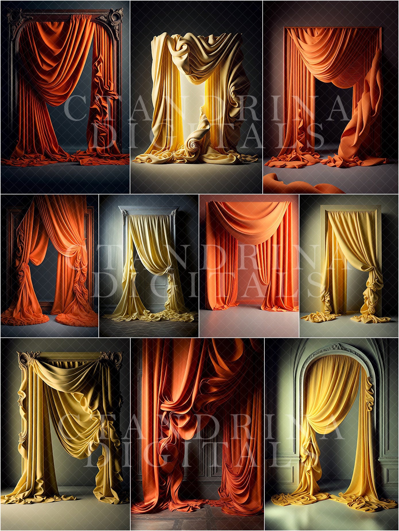 maternity digital backdrop, maternity backdrop overlays, maternity backdrops, maternity backgrounds, studio digital backdrops, studio backdrop overlays, photoshop overlays, best seller, ctandrina, best maternity backdrops, framed curtain backdrops