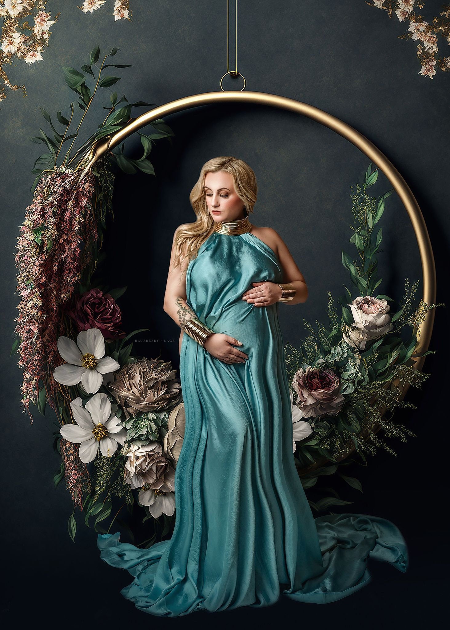 floral ring digital backdrops, maternity digital backdrops, fine art floral ring backdrops, maternity backdrops best sellers, studio digital backdrops, ctandrina, original floral ring backdrops, valentines day backdrops, best floral ring backdrops