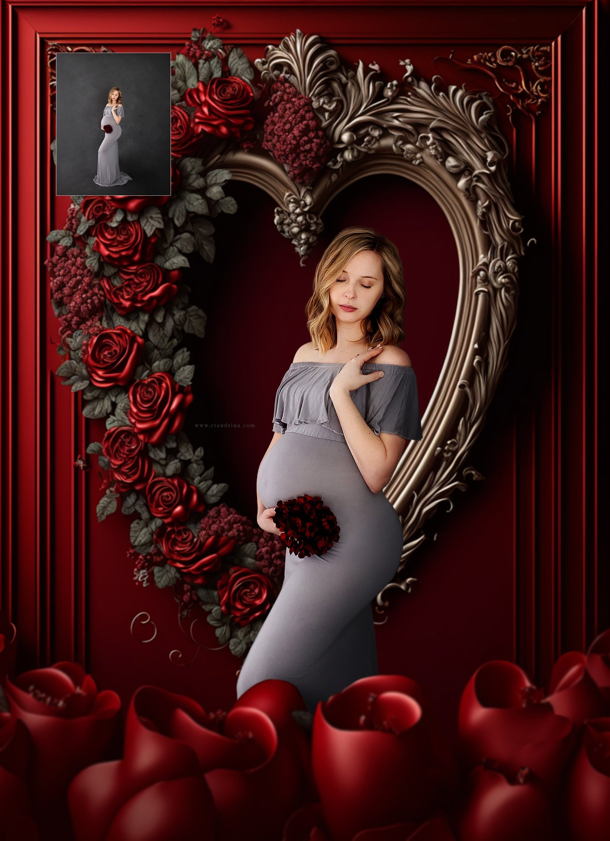 Valentine Abstract Digital Backdrops, Valentine Inspired Digital Backdrops, Maternity Digital Backdrops, Backdrop Overlays for Photoshop