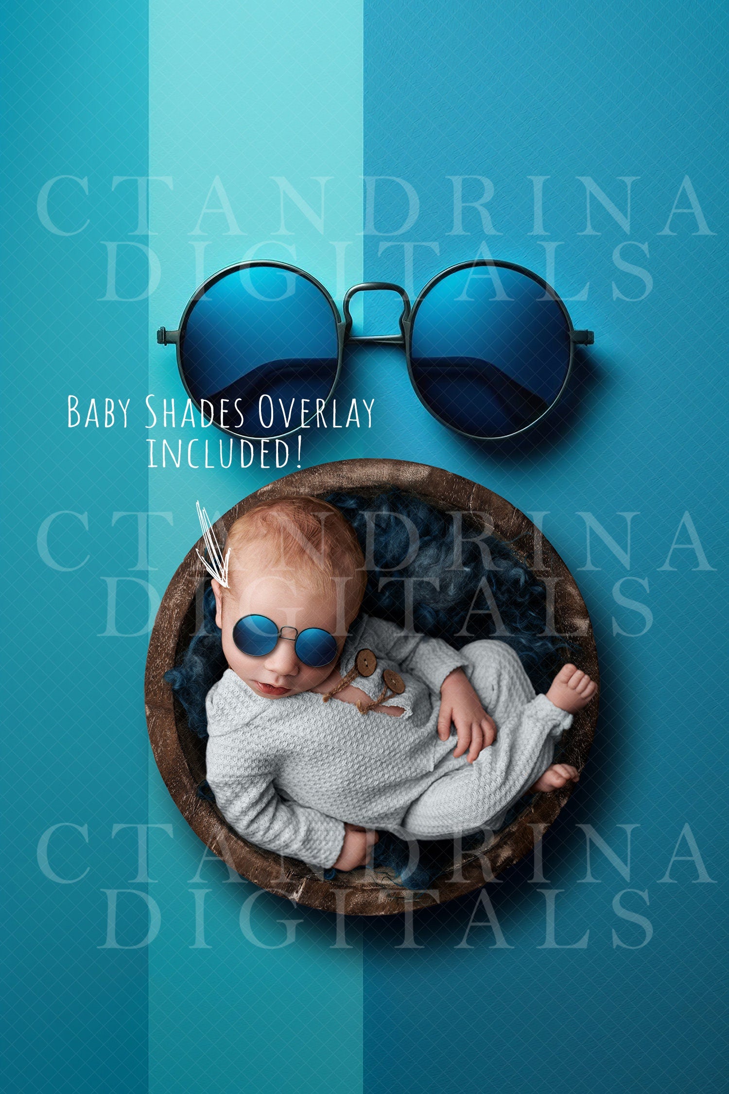 Cool Dude Newborn Digital Backdrop, Sunglasses Newborn Digital Background, Newborn Boy Digital Backdrops, Baby Boy Digital Background