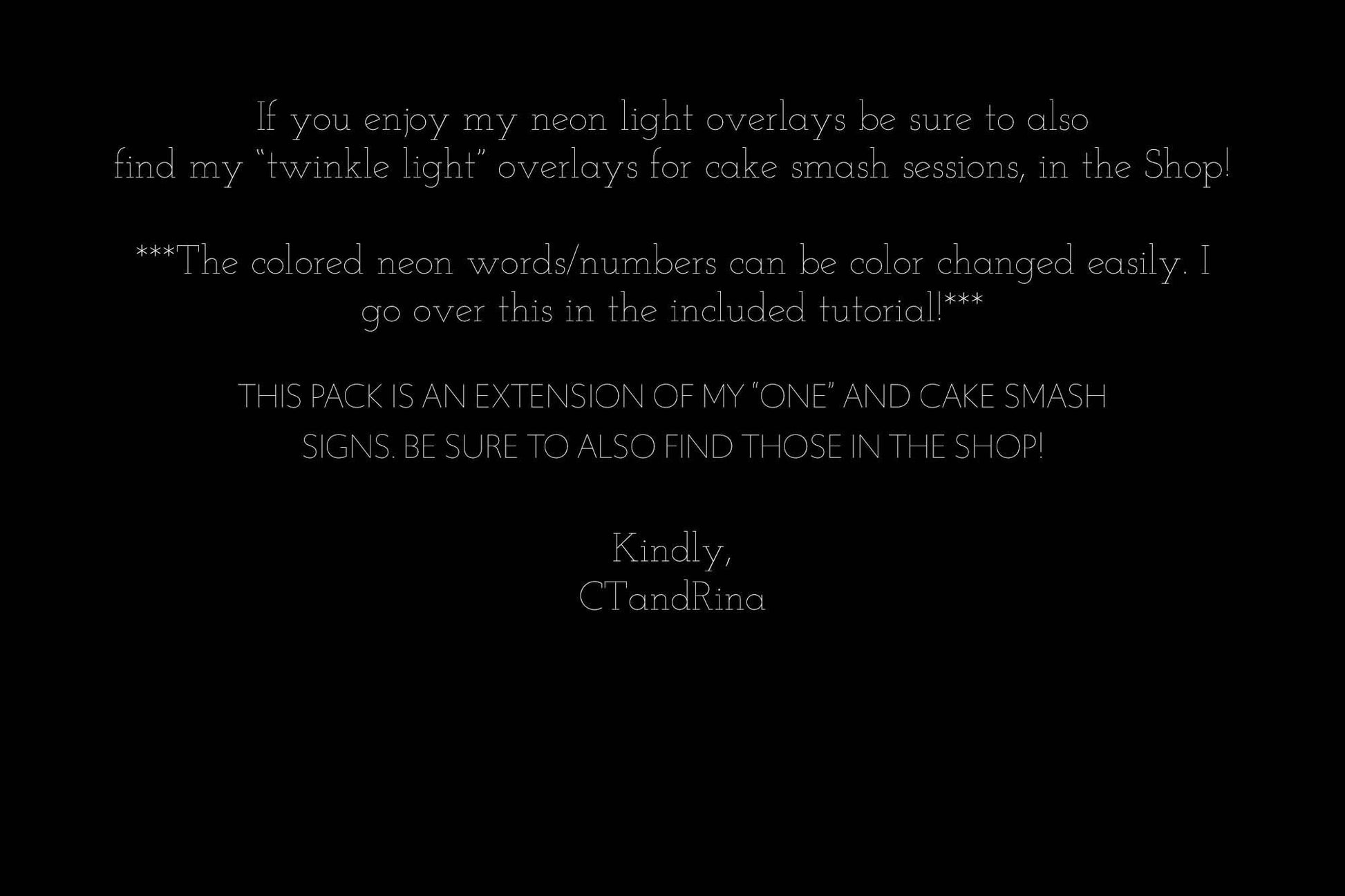 Neon "TWO" Sign Overlays Extension Pack, Neon Light Overlays for Photoshop, Neon Number Signs, Cake Smash Neon Sign Overlay for Composites