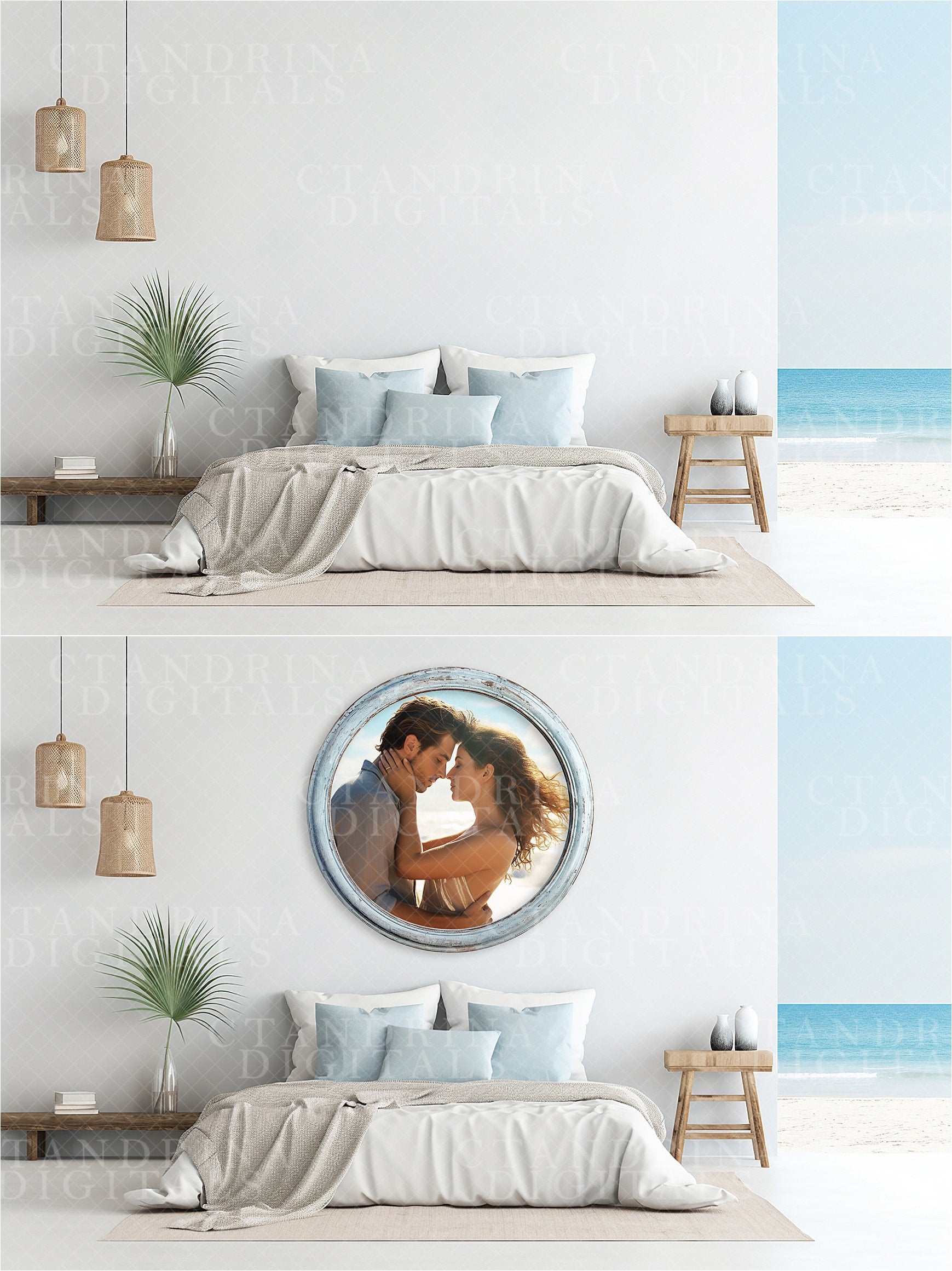 wall mock ups, frame mock us, coastal room, IPS photographer, photographer business tools, room photo mock ups, picture wall masks, picture wall mock-ups, photo frame display, room mock-ups, beach wall mock-ups, ctandrina, digitals, photoshop