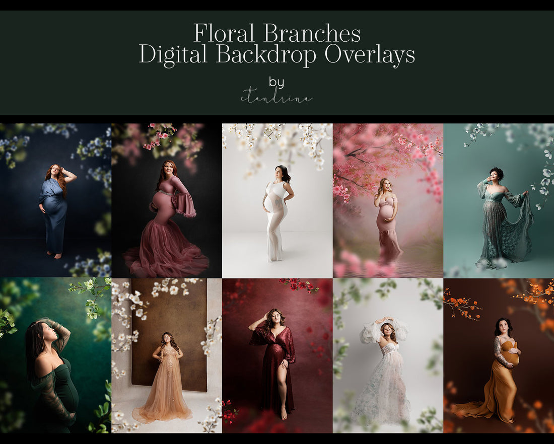 Blooming Creativity: The Ultimate Guide to Floral Digital Backdrop Overlays