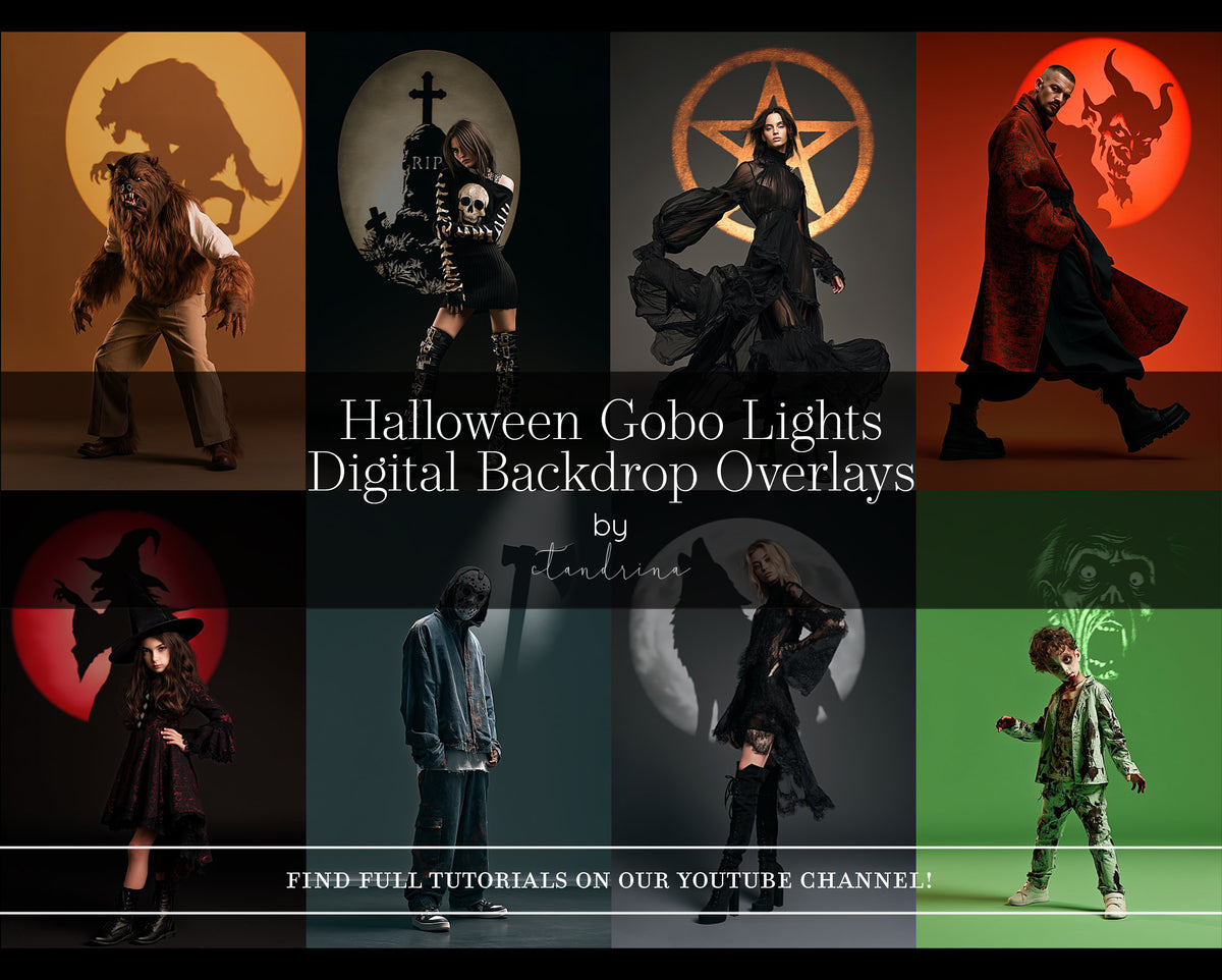 Halloween Gobo Overlays