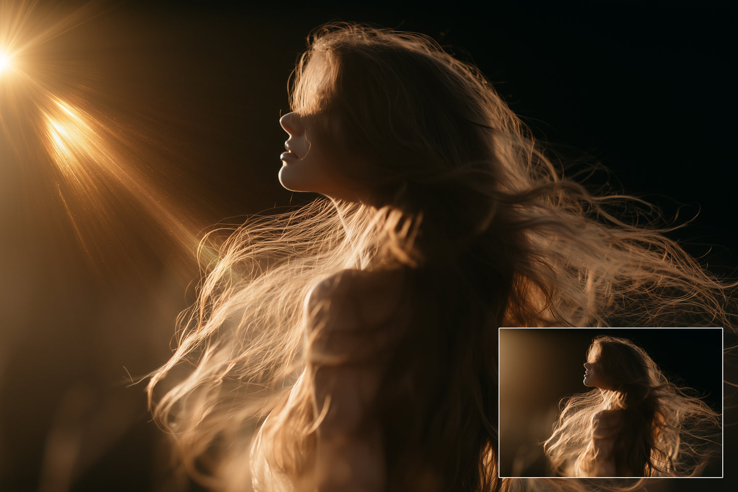 Golden Hour Photoshop Overlays