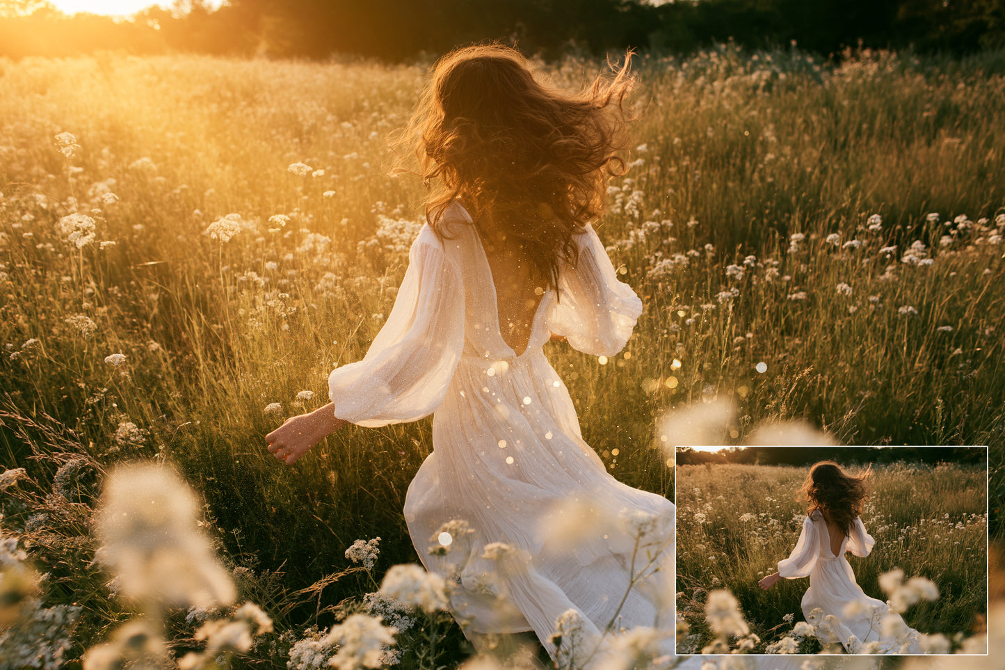 Golden Hour Photoshop Overlays