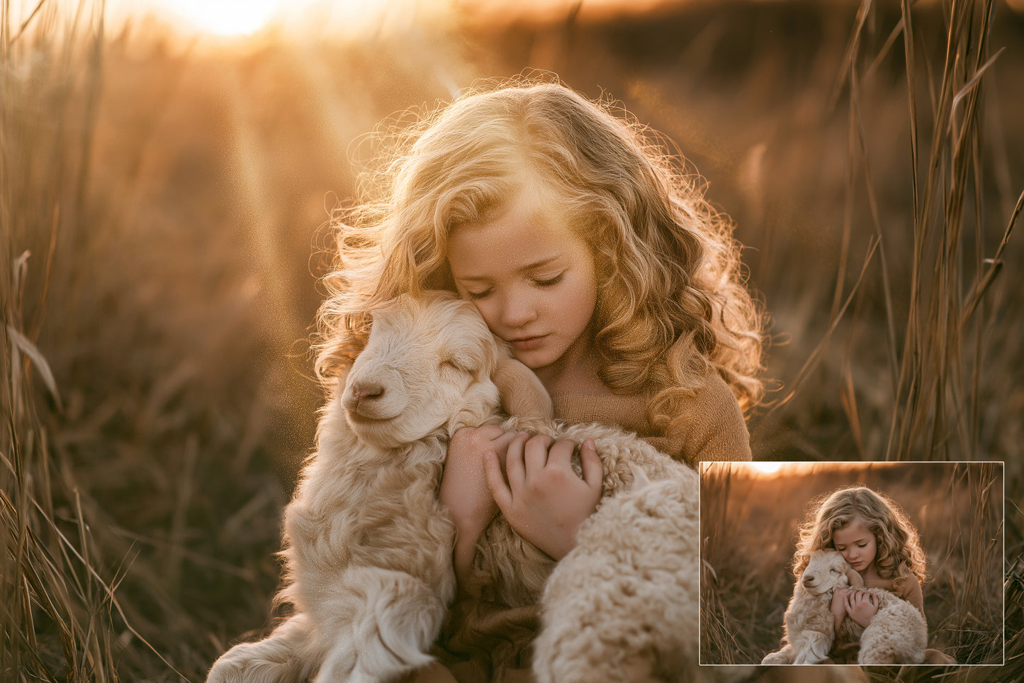 Golden Hour Photoshop Overlays