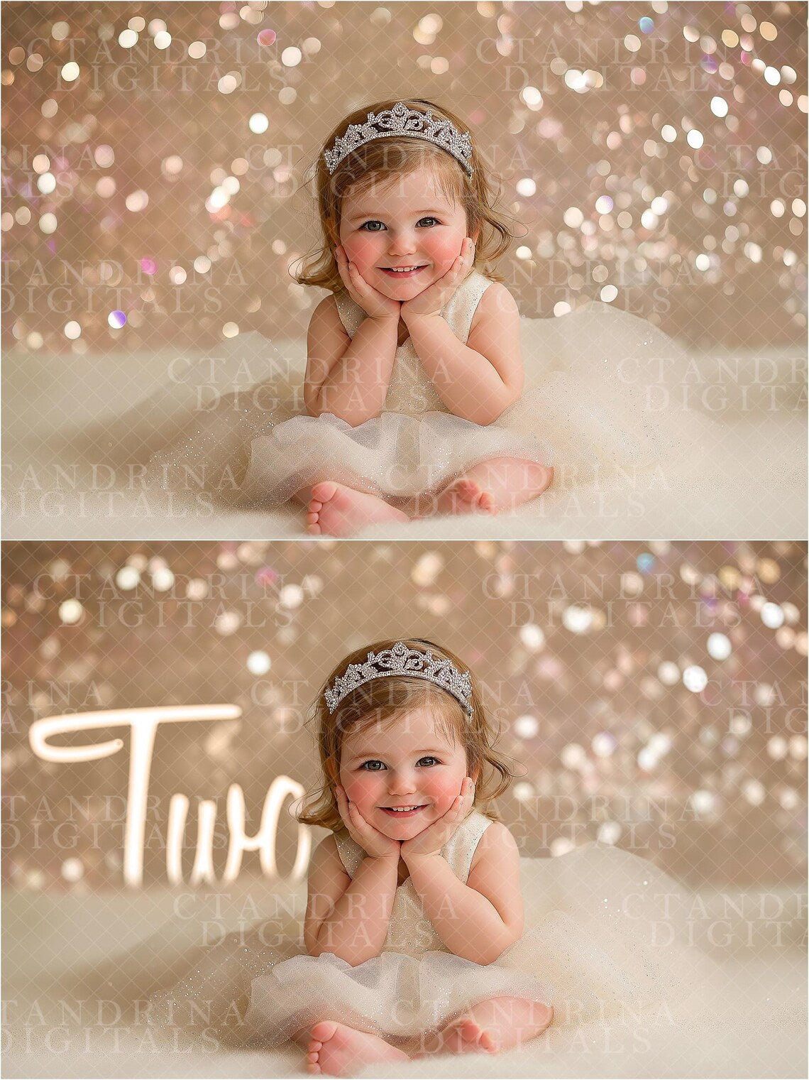 Neon "TWO" Sign Overlays Extension Pack