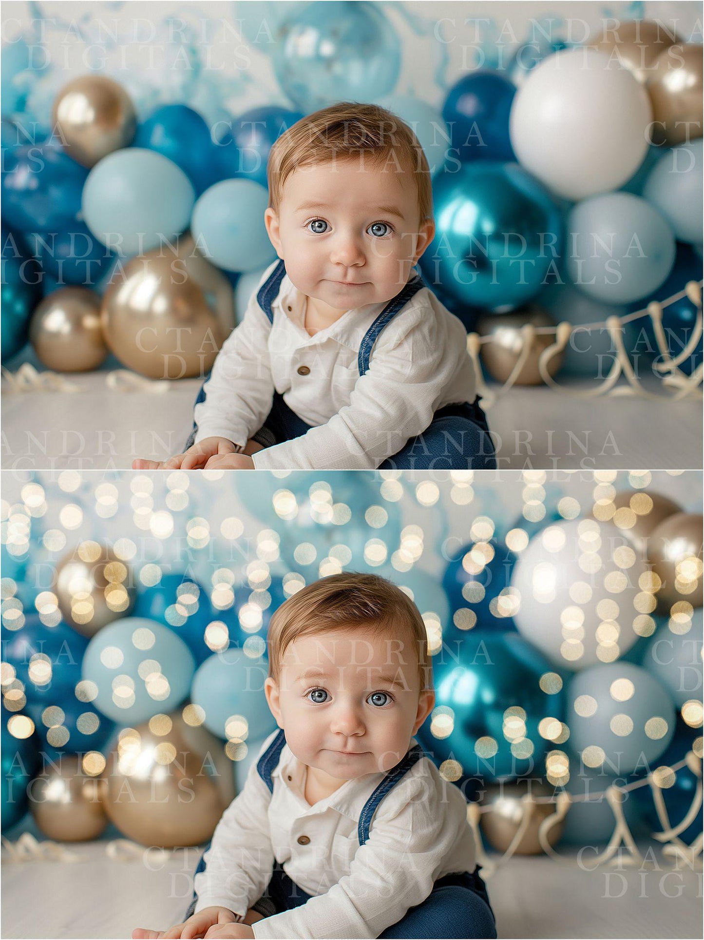 Twinkle Light Overlays COLLECTION 2, Cake Smash Background Lights, Real Twinkle Light Bokeh, Digital Fairy Lights for Milestone Sessions