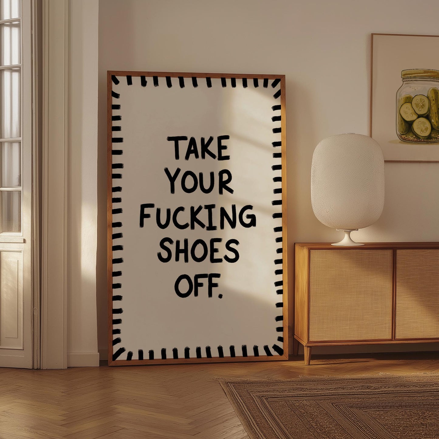 Take Your Fucking Shoes Off PRINTABLE