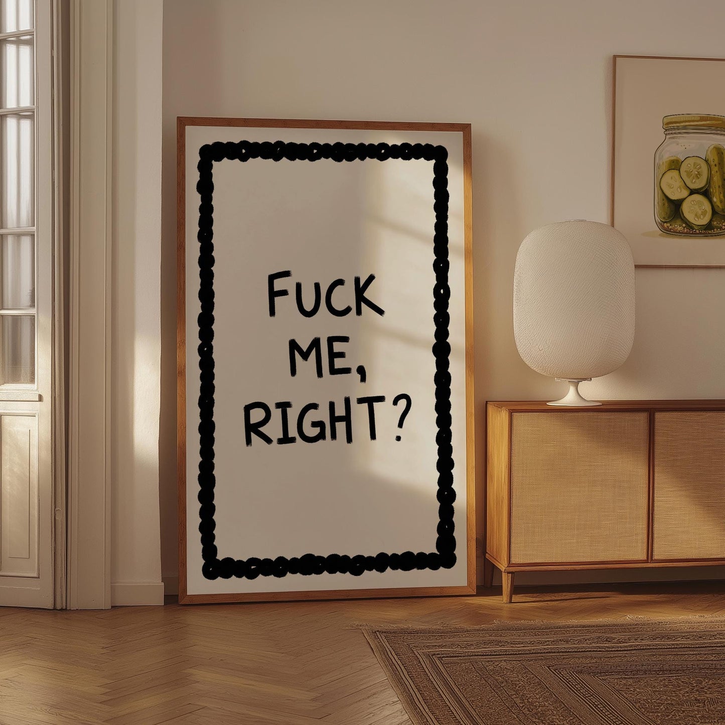 Fuck Me, Right? PRINTABLE