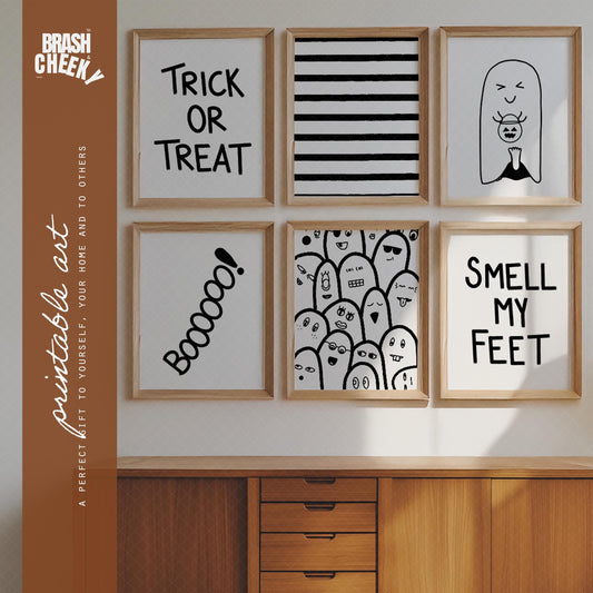 Trick or Treat Smell My Feet PRINTABLES