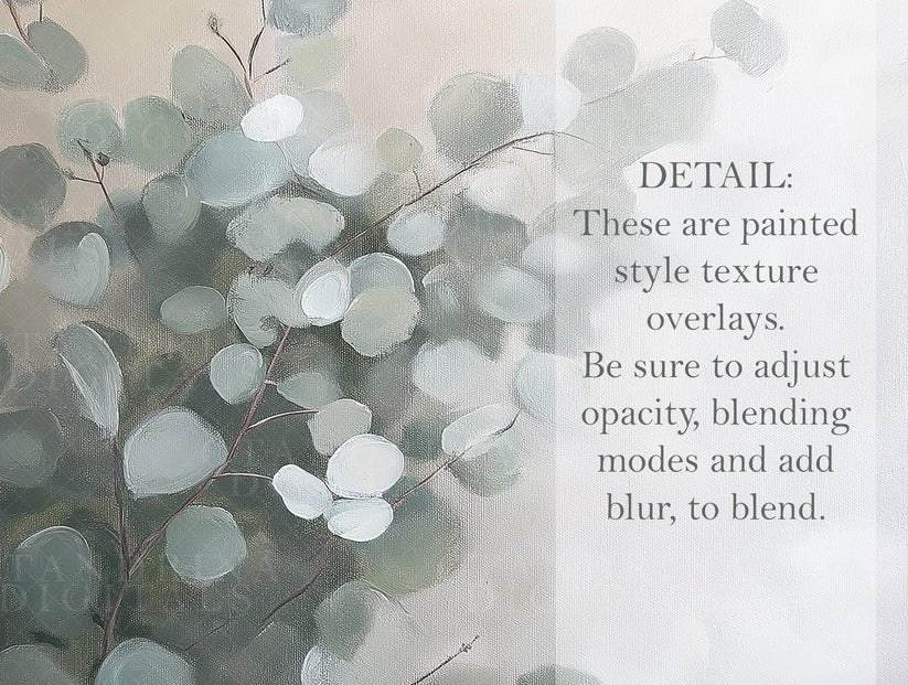 Spring Textuyre Soft Spring Painted Texture Overlays – CTandRinaDigitals