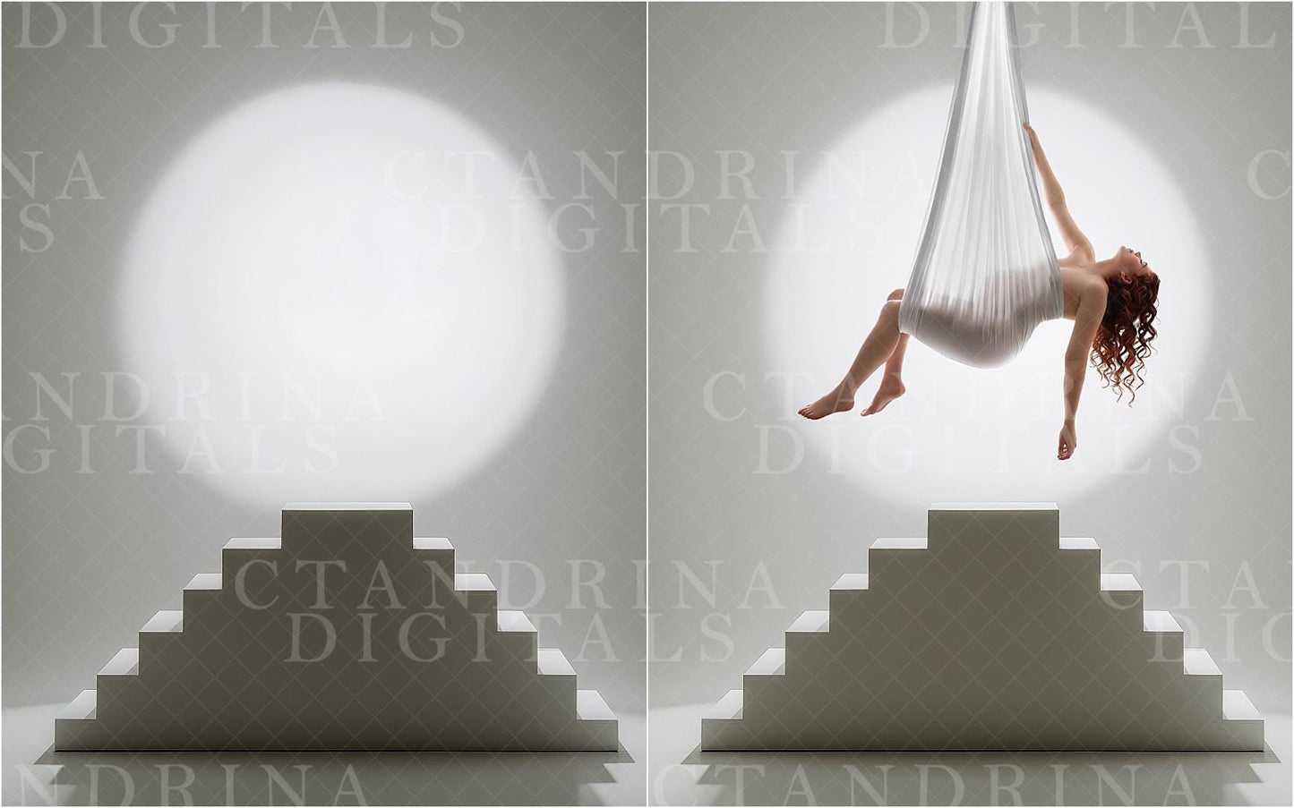 Podiums & Stairs Studio Digital Backdrops, Maternity Digital Backgrounds, Fine Art Digital Backdrops for Photo Composite (Digital Download)